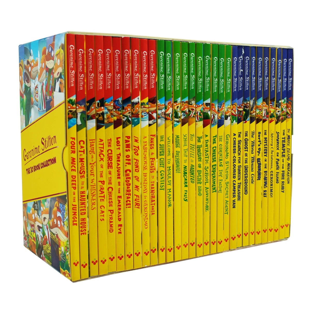 Damaged - Geronimo Stilton: The 30 Book Collection Set (Series 1, 2 & 3) By Sweet Cherry Publishing - Age 5-7 - Paperback - T 33