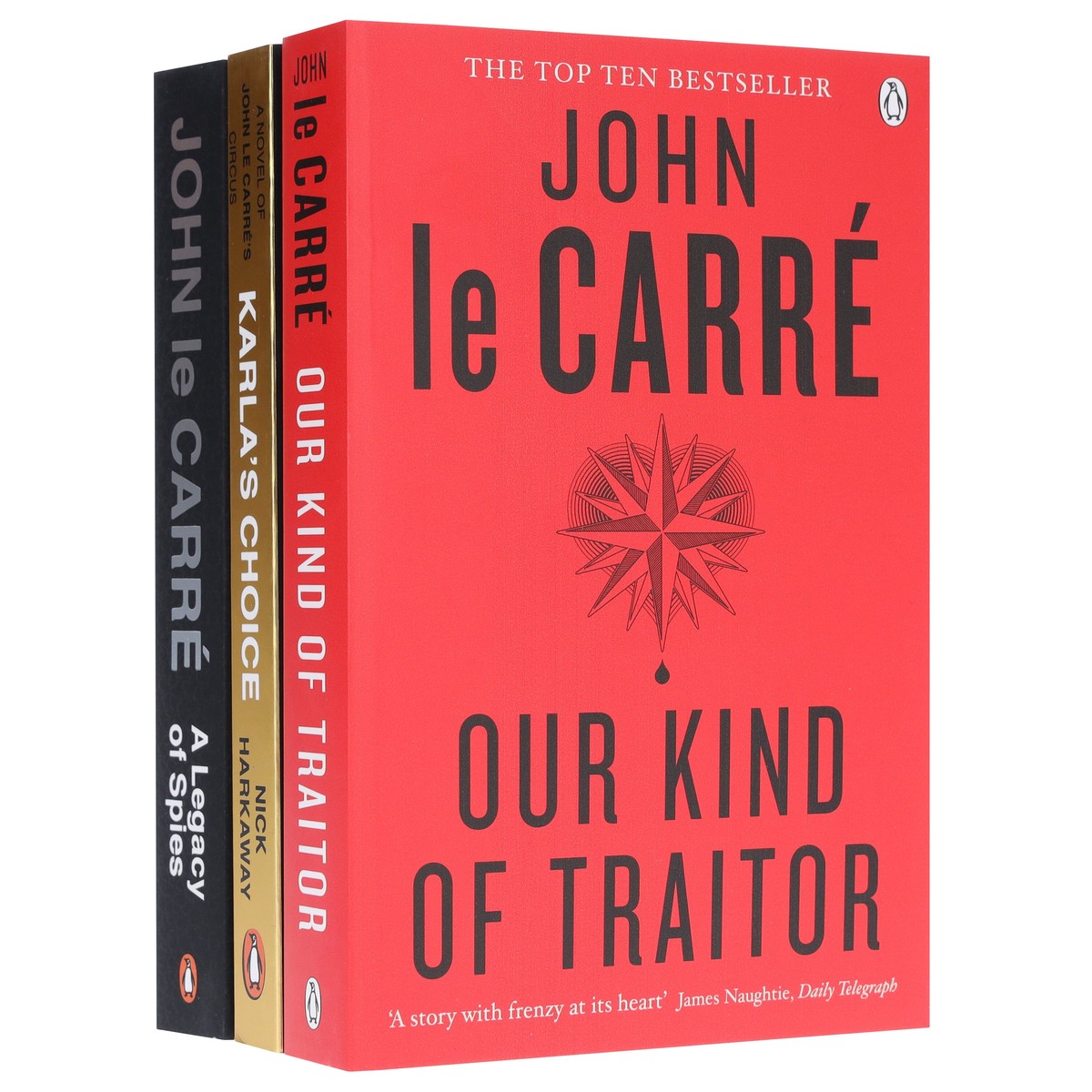 John le Carr & Nick Harkaway Novel 3 Books Collection Set - Fiction - Paperback