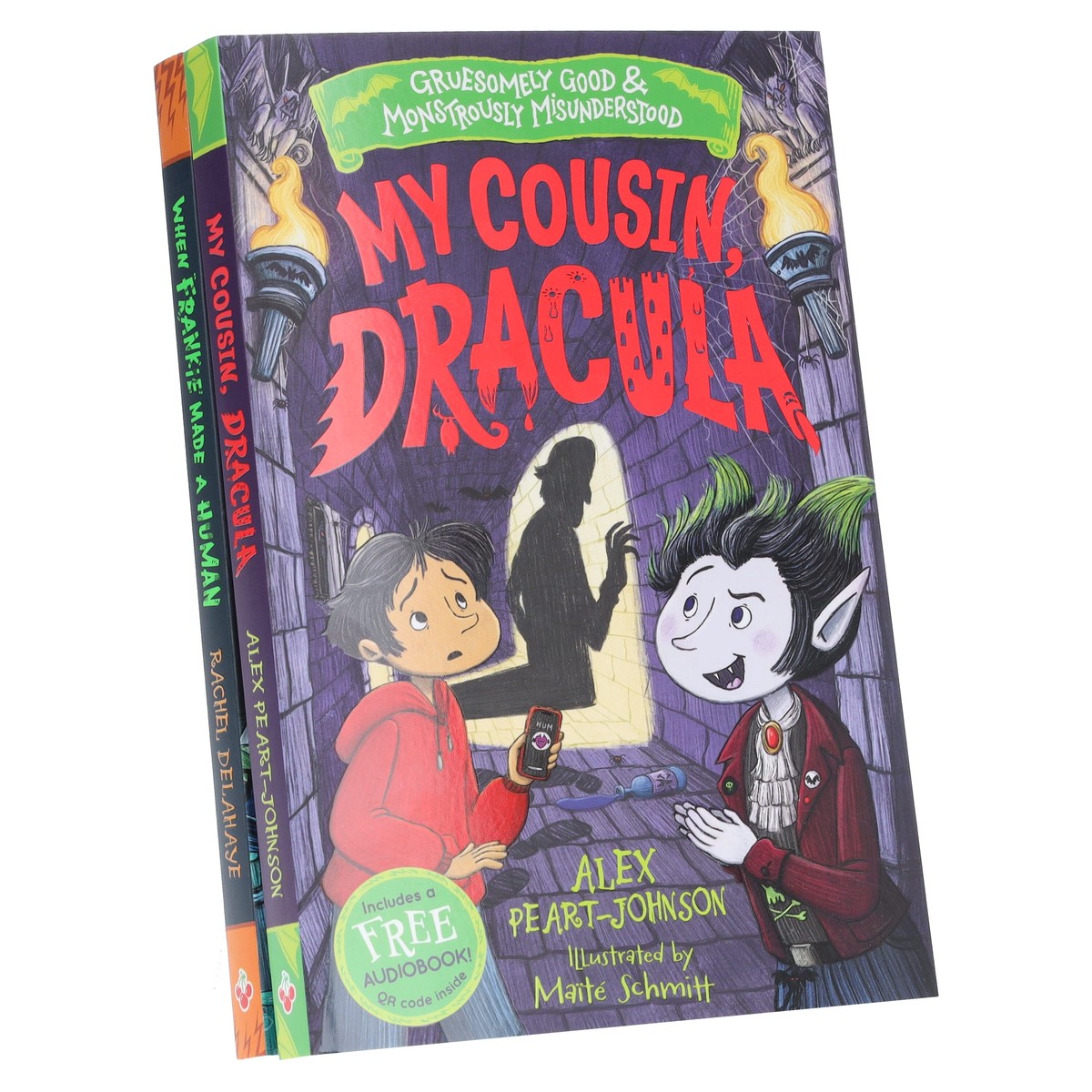 Gruesomely Good and Monstrously Misunderstood by Alex Peart-Johnson & Rachel Delahaye Illustrated 2 Books Collection Set - Ages 7-9 - Paperback
