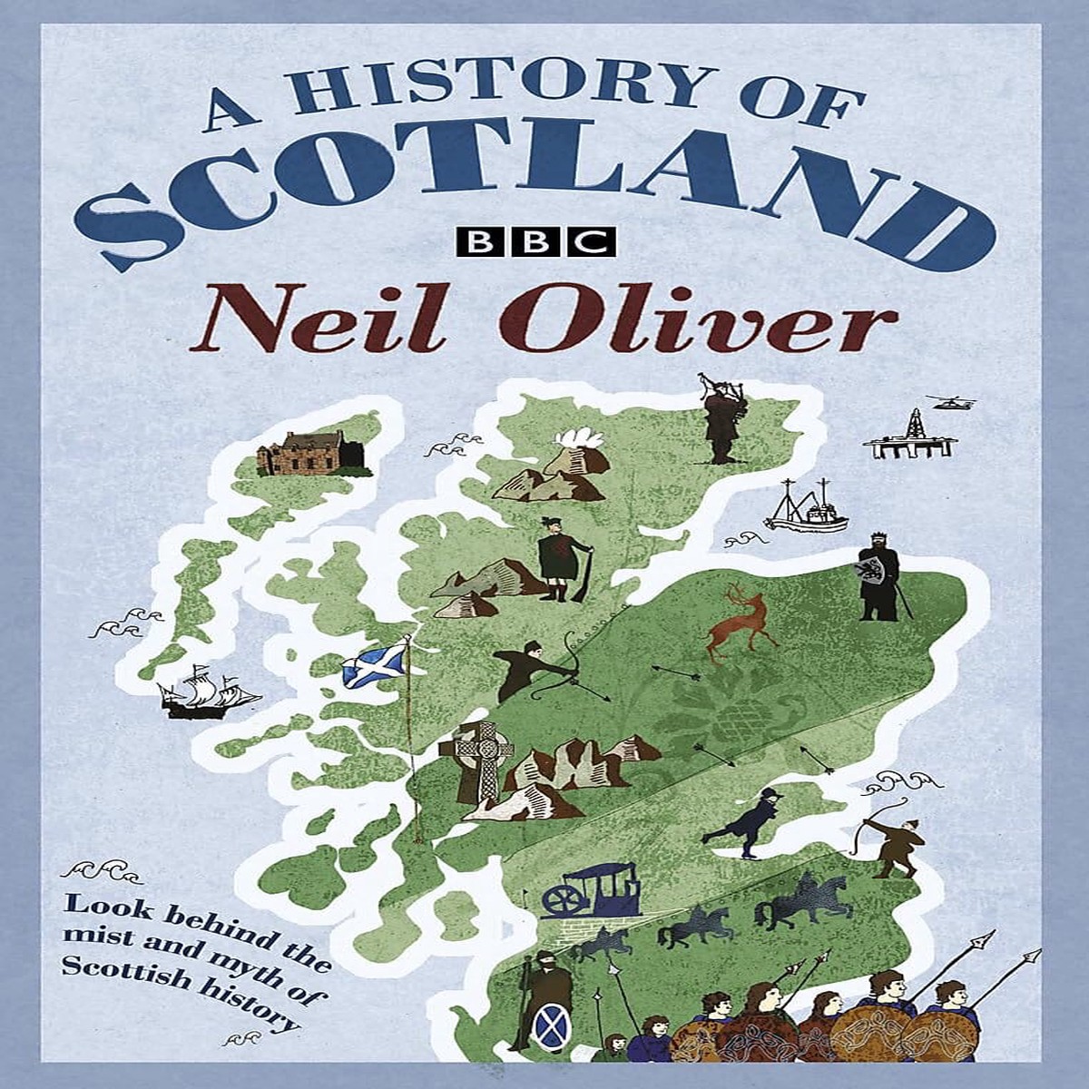 A History Of Scotland by Neil Oliver – Non Fiction – Paperback