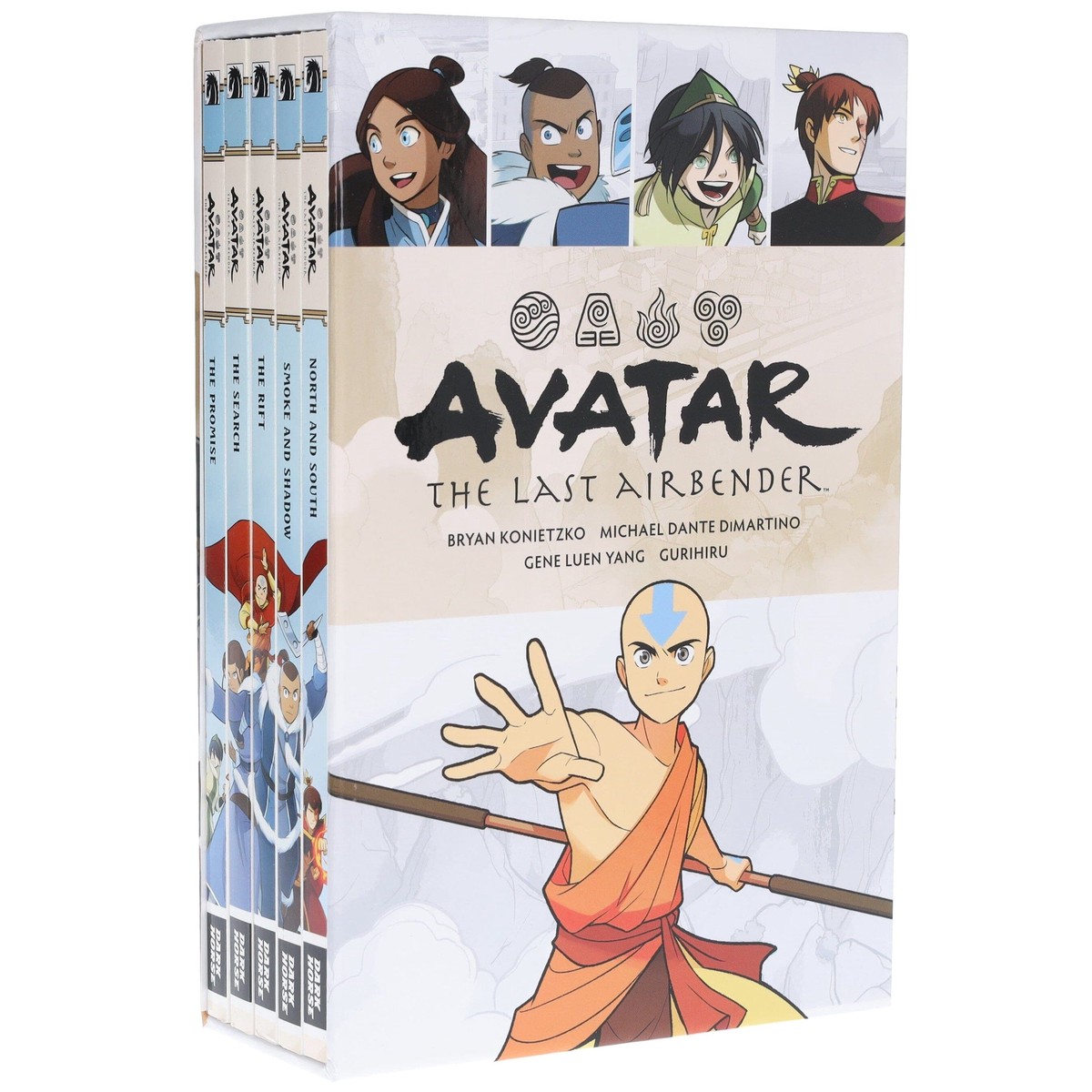 Avatar: The Last Airbender Omnibus Box Set by Gene Luen Yang & Others: 5 Books Collection - Ages 8+ - Paperback