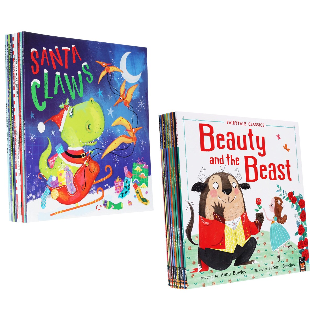 Christmas Storybook & Fairytale Classics: 20 Books Picture Collection Set - Ages 0-6 - Paperback