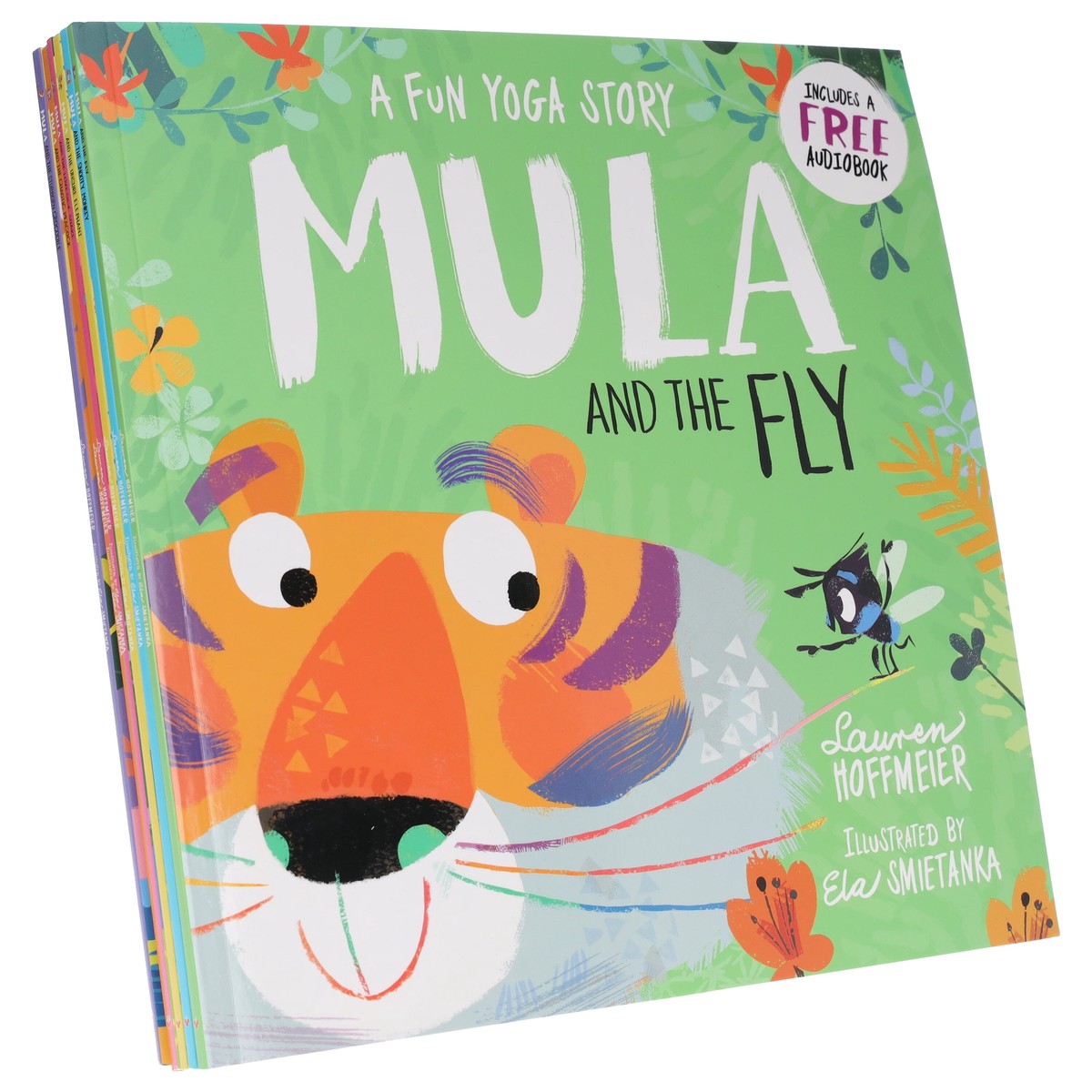 Mula and the Fly Animal Fun Yoga Stories 6 Picture Books Collection Set - Ages 3-6 - Paperback