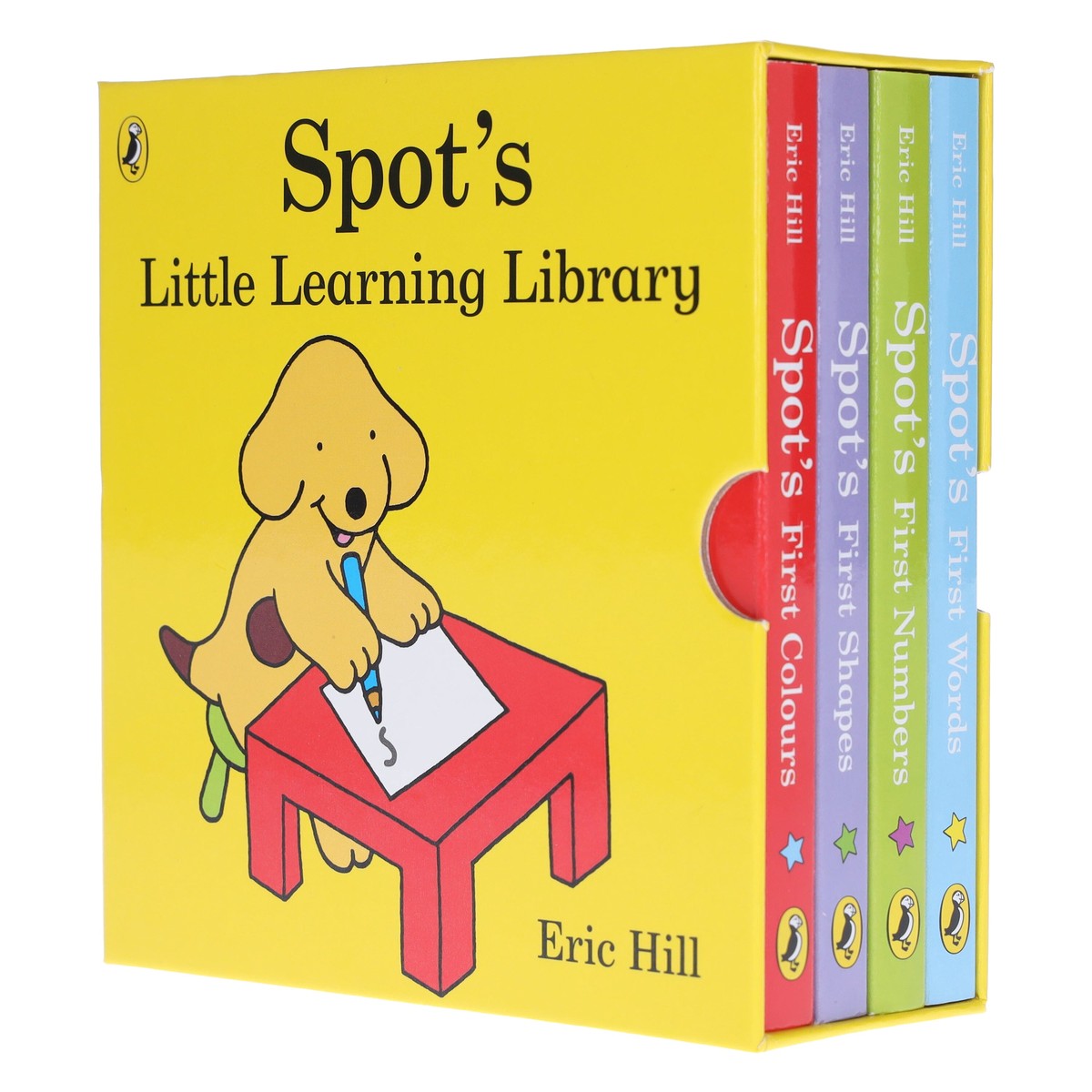 Spot's Little Learning Library by Eric Hill 4 Books Collection Box Set - Ages 2+ - Board Book