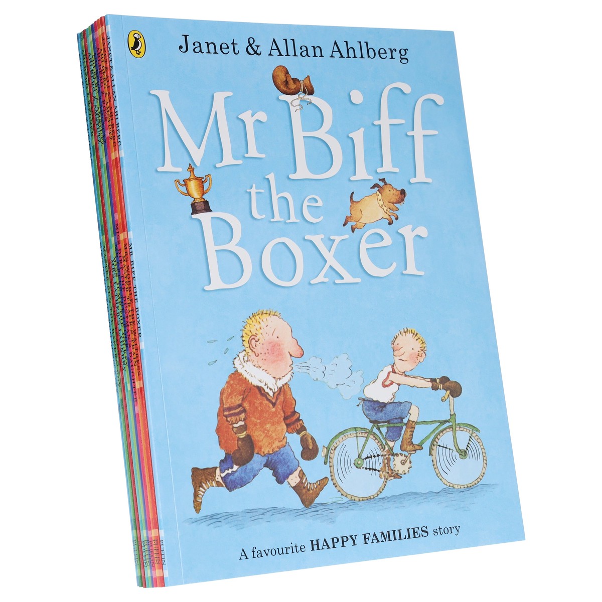 Happy Families Series by Allan Ahlberg & Others Illustrated 10 Books Collection Set - Ages 5-7 - Paperback