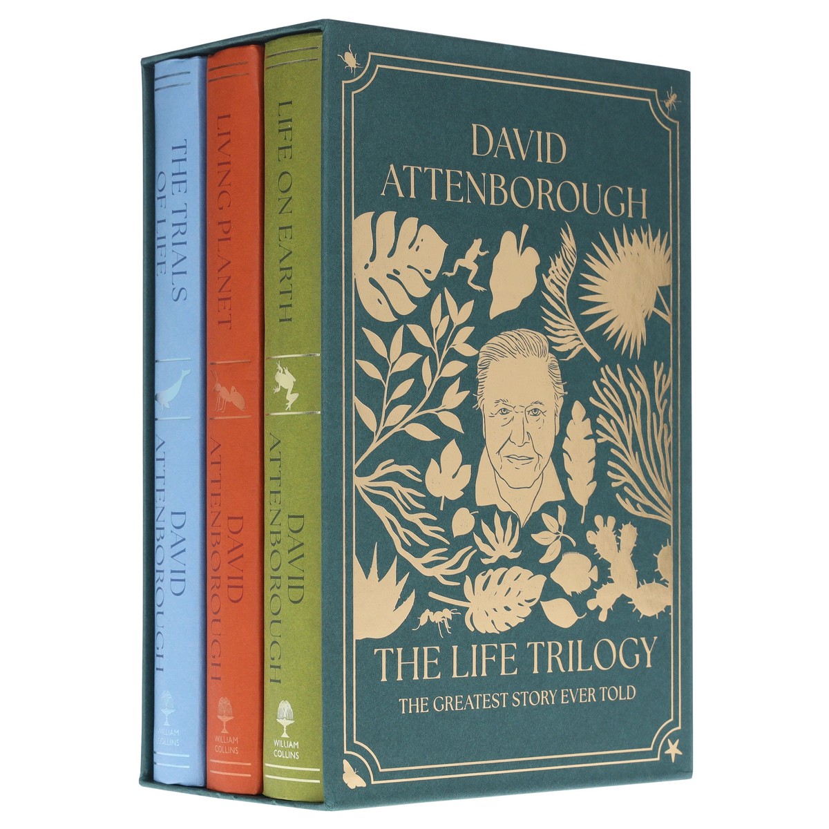 The Life Trilogy Boxset: The Greatest Story Ever Told by David Attenborough (Centenary Edition) - Non Fiction - Hardback