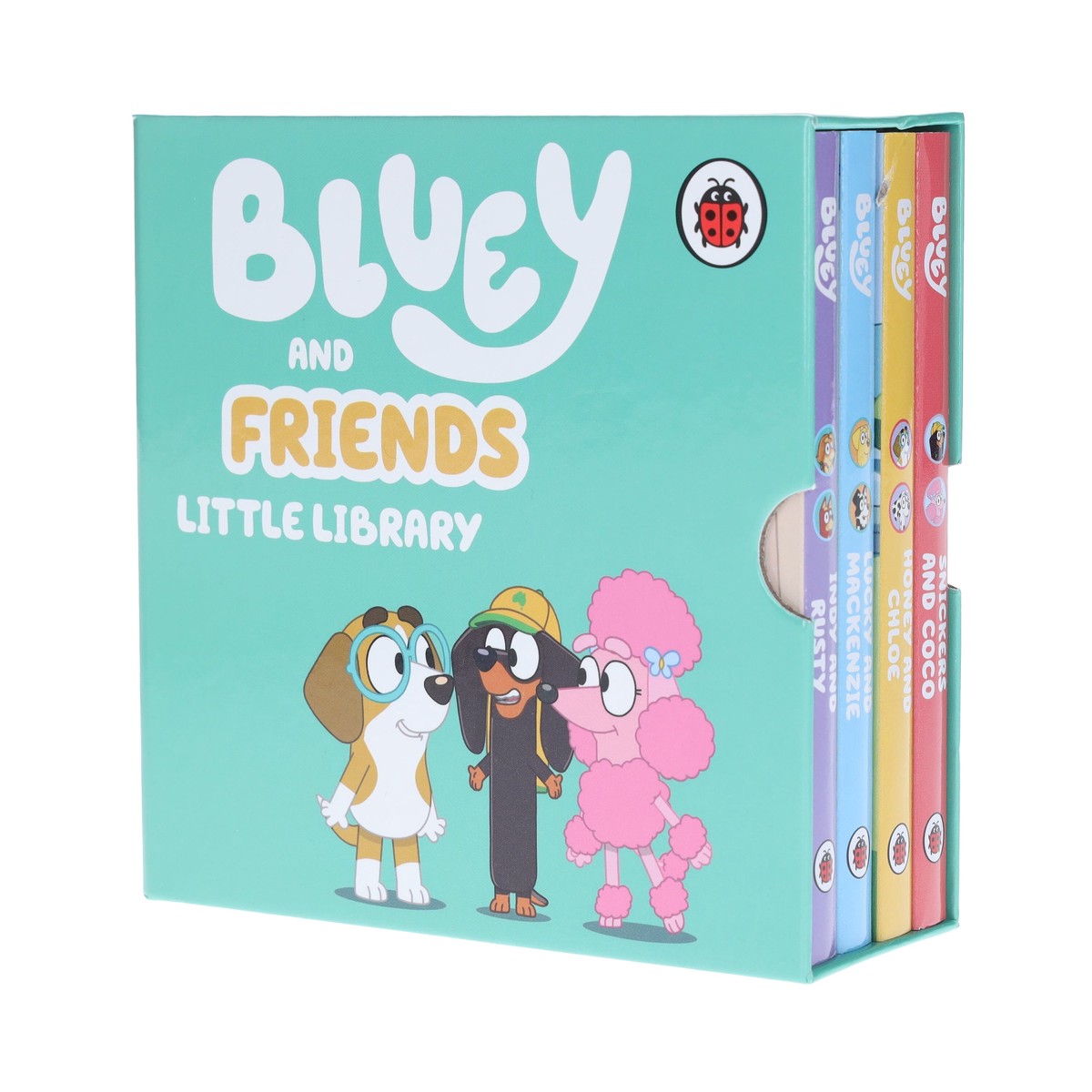 Bluey and Friends Little Library by Ladybird 4 Books Collection Box Set - Ages 2+ - Board Book