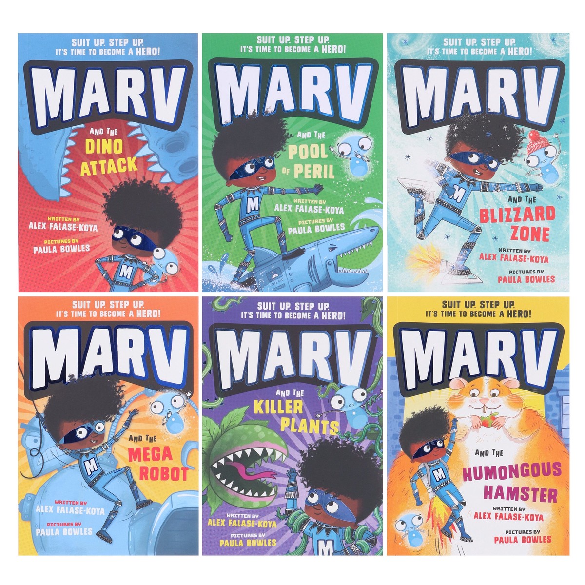 Marv Collection by Alex Falase-Koya Illustrated 6 Books Set - Ages 5+ - Paperback