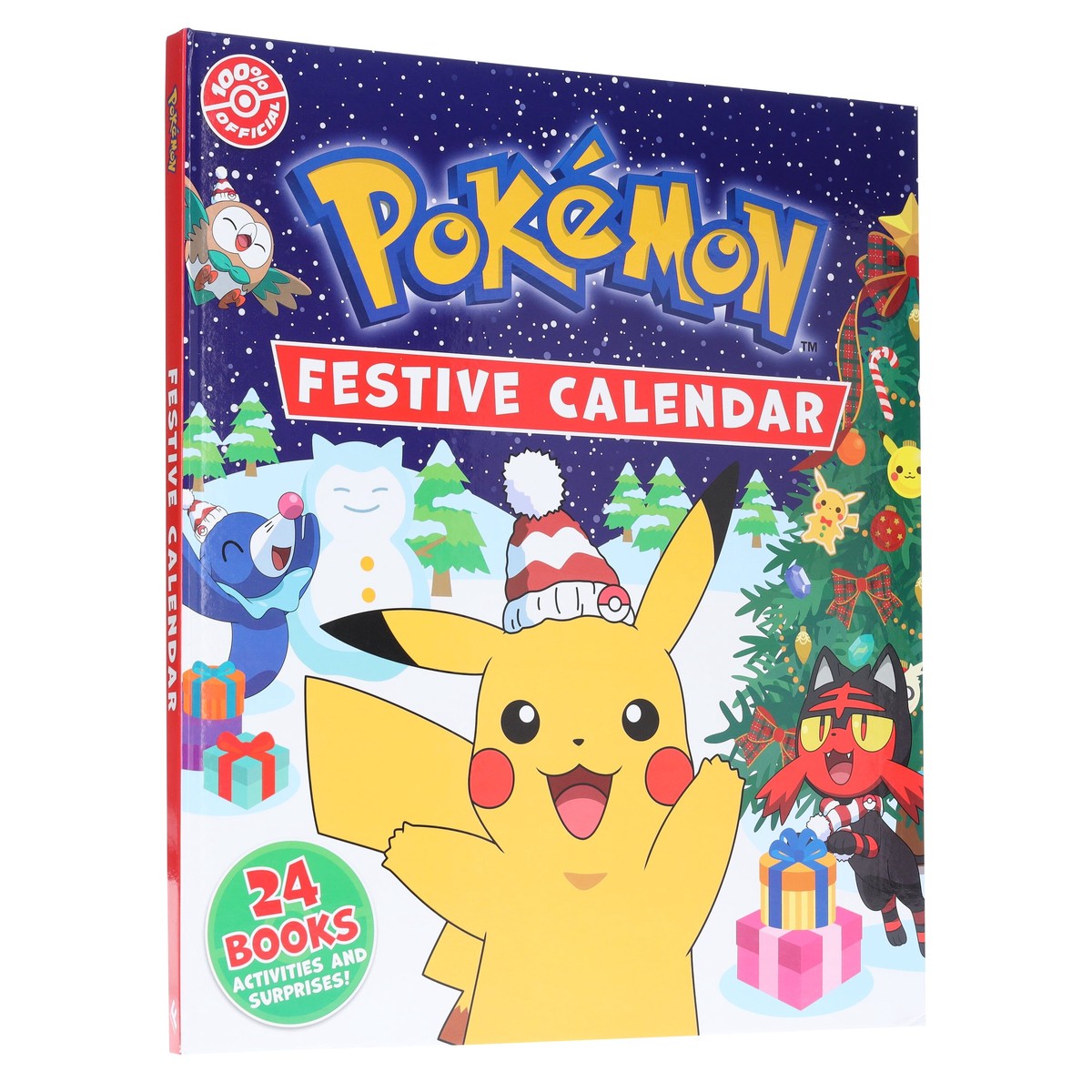 Pokemon: Festive Calendar: A Festive Collection of 24 Books! Activities and Surprises! - Ages 6+ - Hardback
