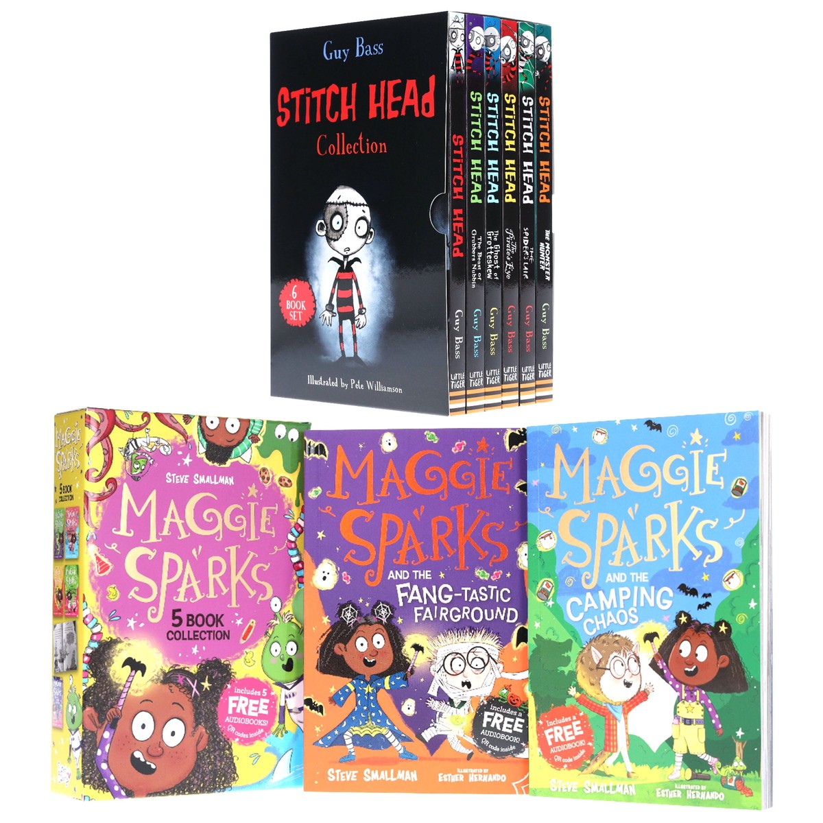 Stitch Head & Maggie Sparks: 13 Books Collection Set - Ages 5-14 - Paperback