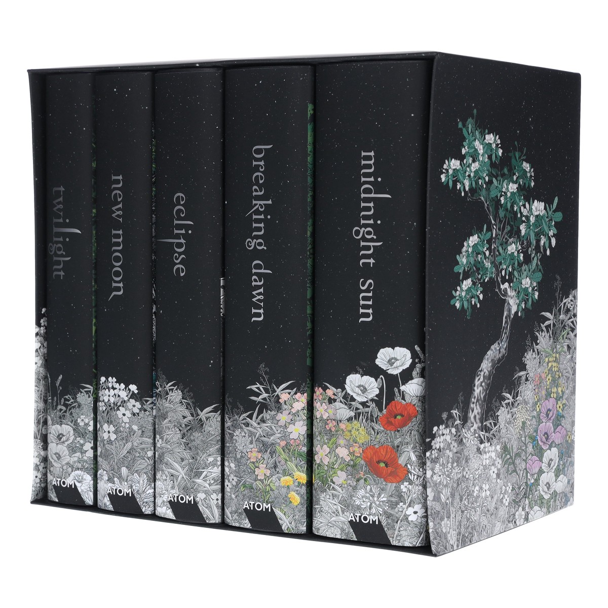 The Twilight Saga Deluxe Edition by Stephenie Meyer 5 Books Box Set - Ages 15+ - Hardback