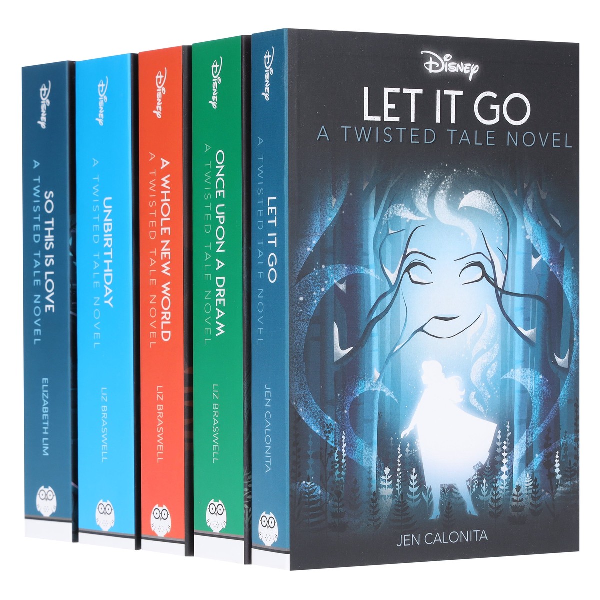 Disney Princess Twisted Tales Series 5 Books Collection Set - Ages 9+ - Paperback
