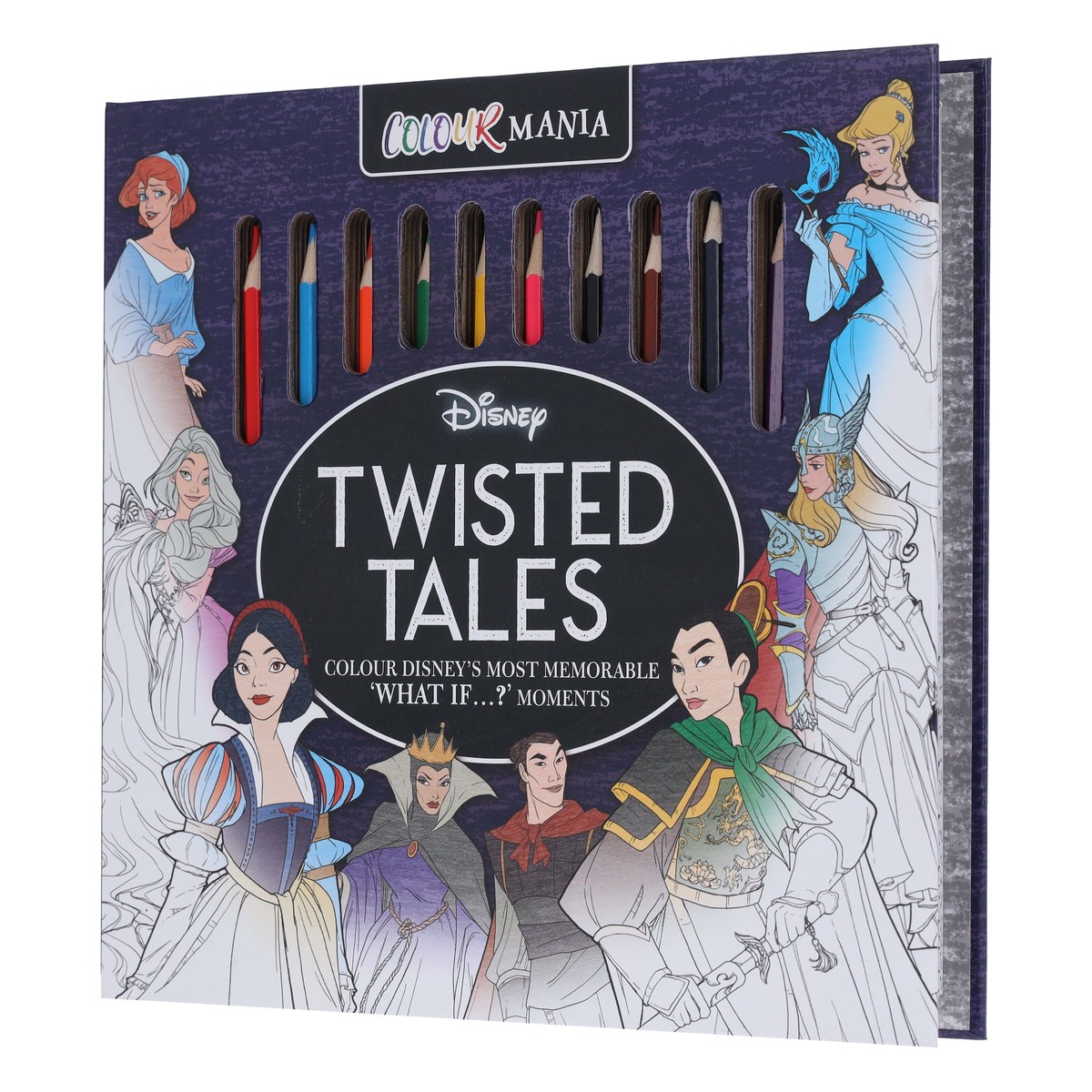 Disney: Twisted Tales Colourmania: Colour Disney's Most Memorable 'WHAT IF...?' Moments - Ages 10+ - Paperback