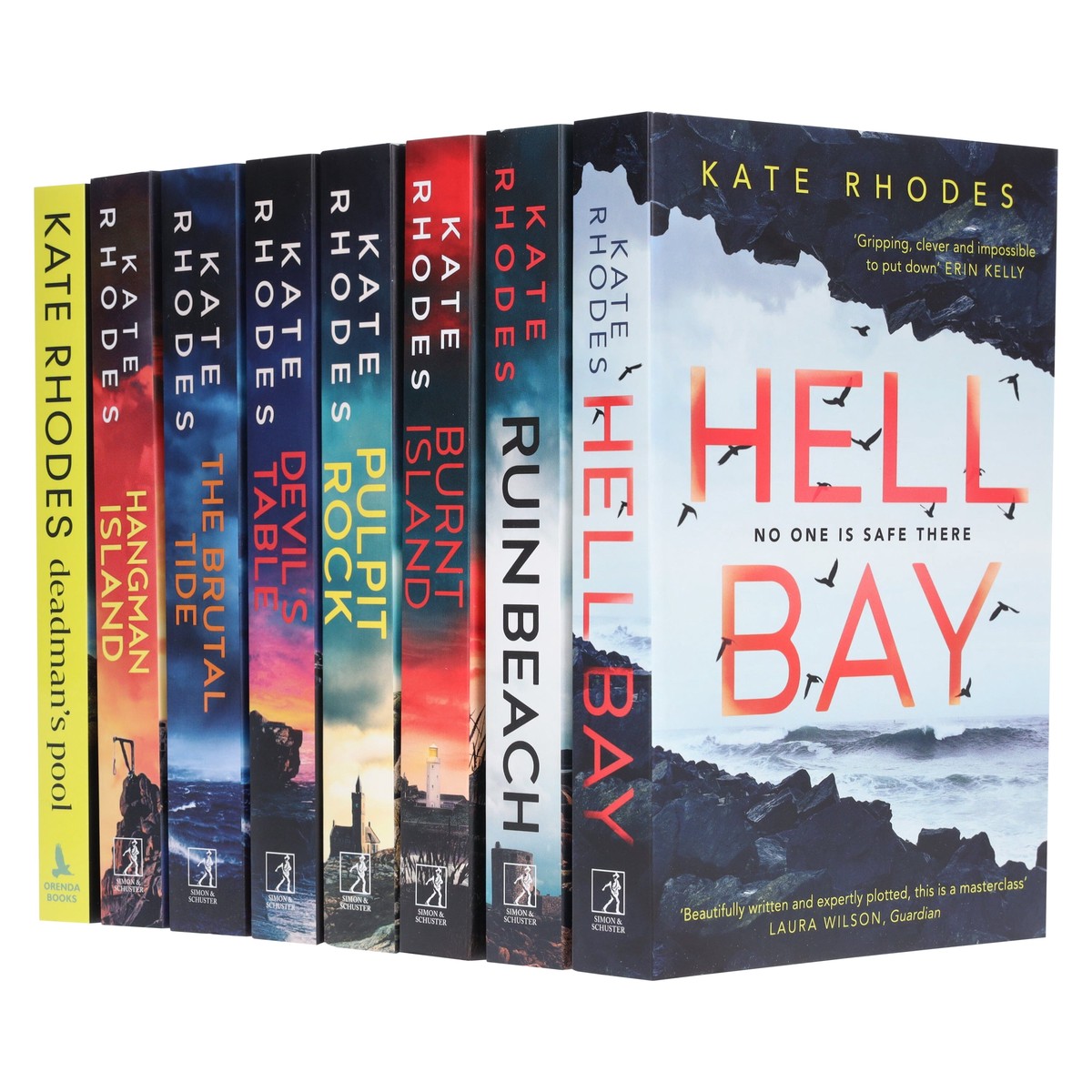 Isles of Scilly Mysteries By Kate Rhodes 8 Books Collection Set - Fiction - Paperback