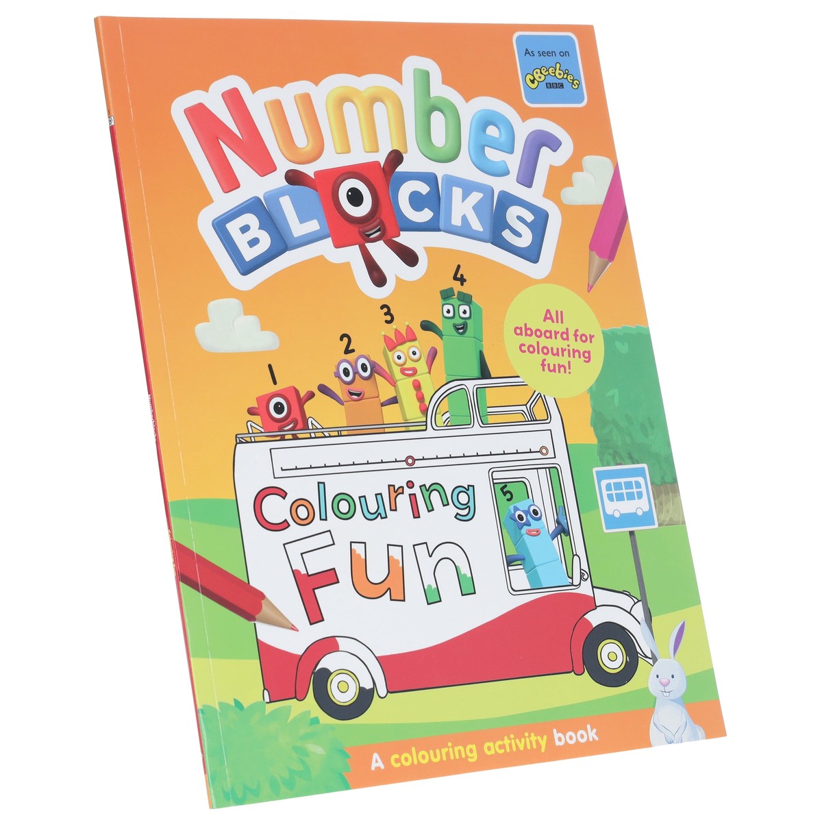 Numberblocks Colouring Fun: All Aboard For Colouring Fun! - Ages 3-6 - Paperback