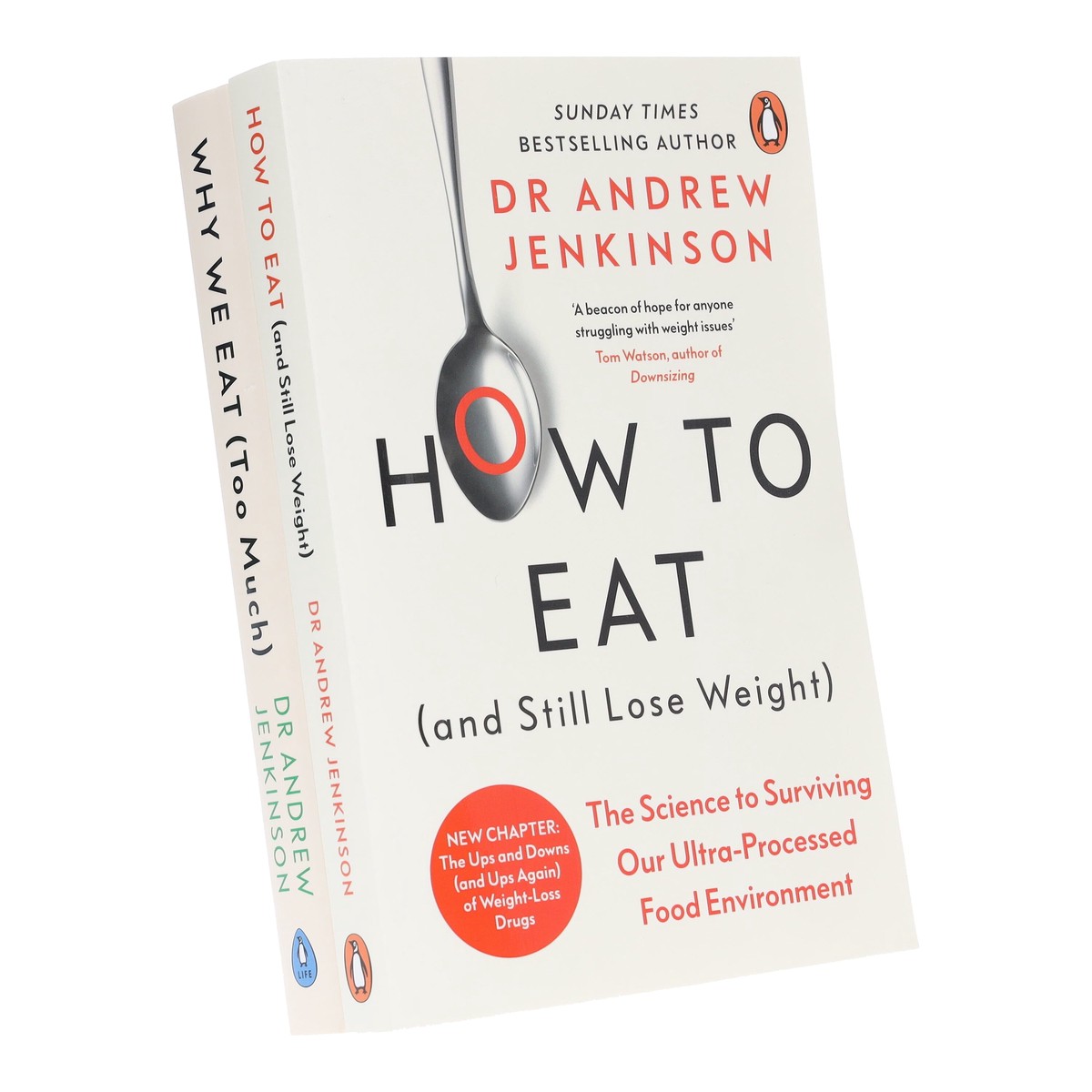 Why We Eat & How To Eat by Dr Andrew Jenkinson 2 Books Collection Set - Non Fiction - Paperback