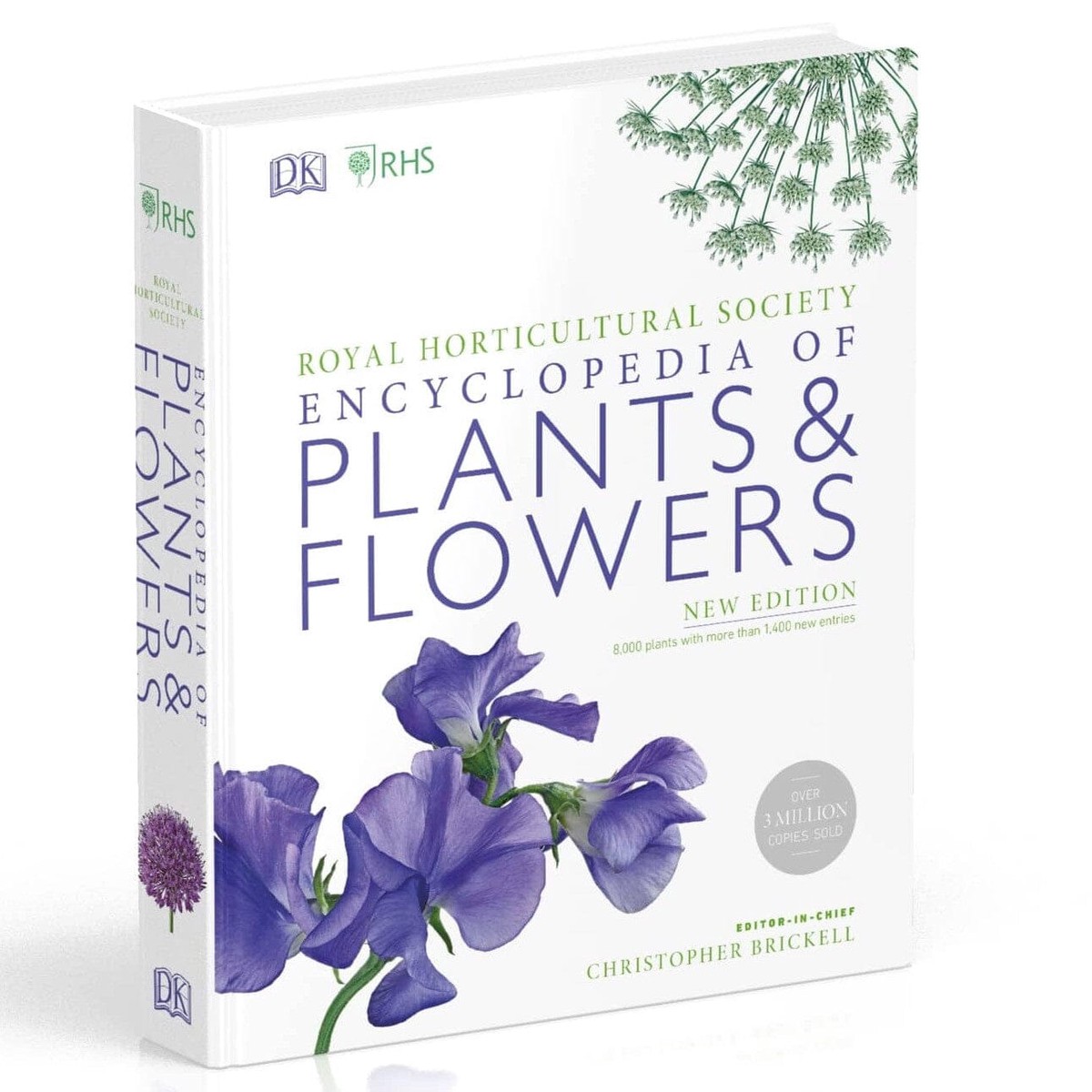 Damaged - RHS Encyclopedia of Plants and Flowers by Christopher Brickell - Non Fiction - Hardback - T 40