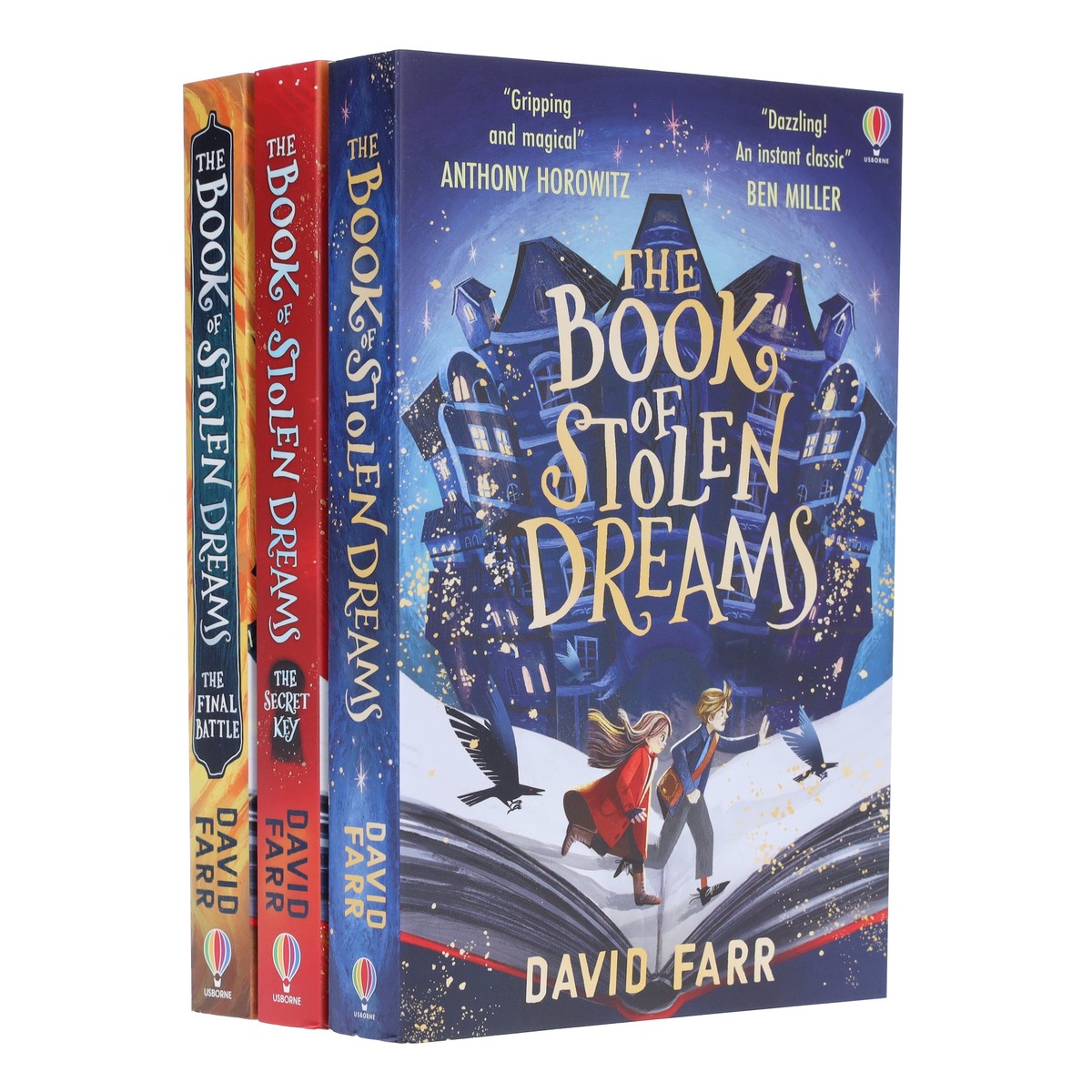 The Stolen Dreams Adventures By David Farr 3 Books Collection Set - Ages 9-12 - Paperback