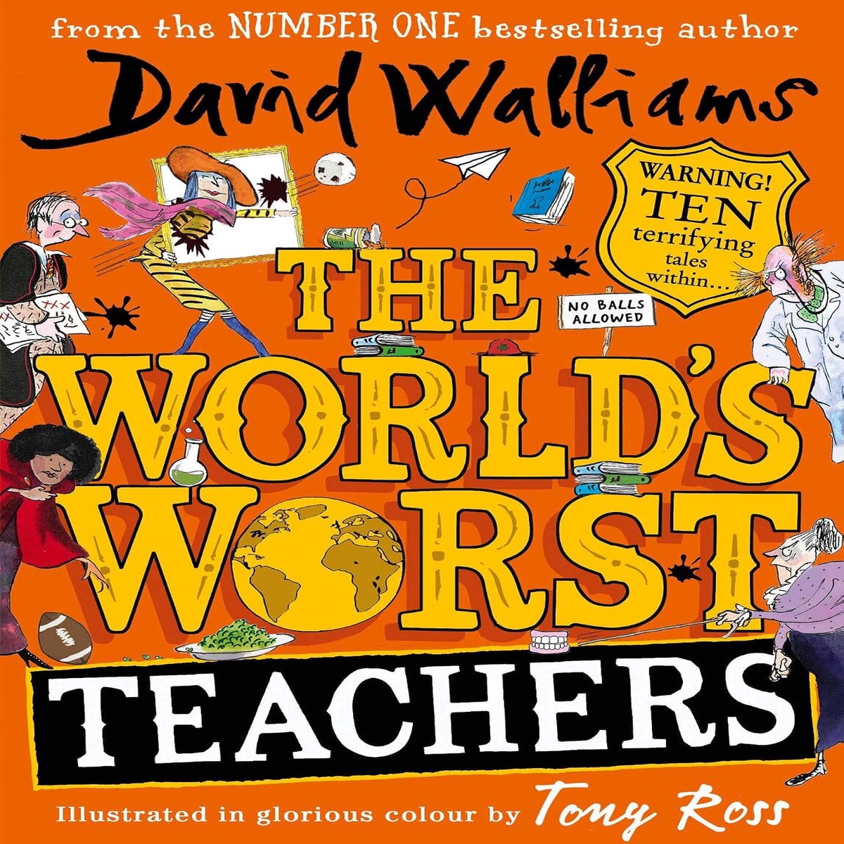 The Worlds Worst Teachers By David Walliams - Ages 7-9 - Paperback