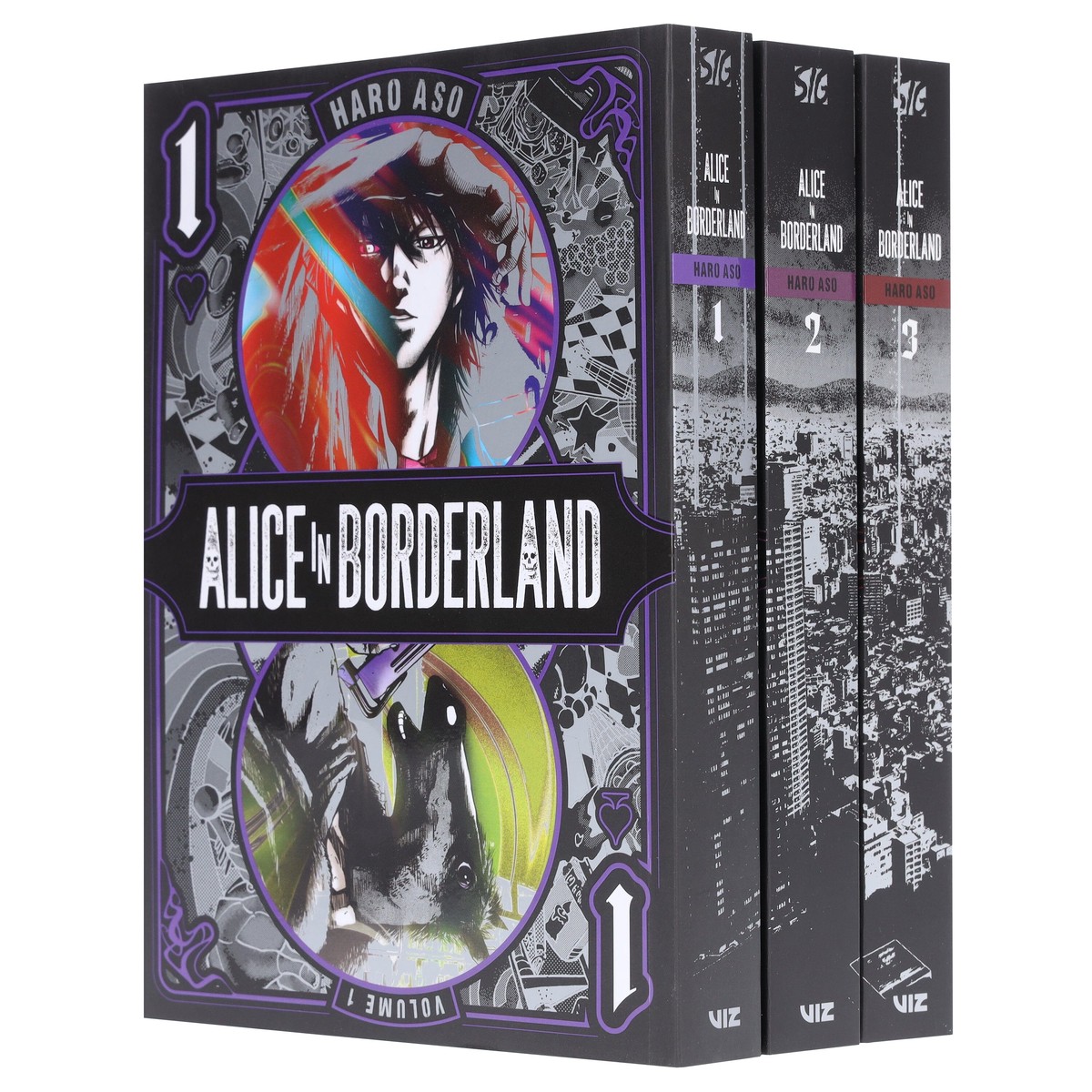 Alice in Borderland (Vol. 1-3) by Haro Aso 3 Books Collection Manga Set – Fiction – Paperback