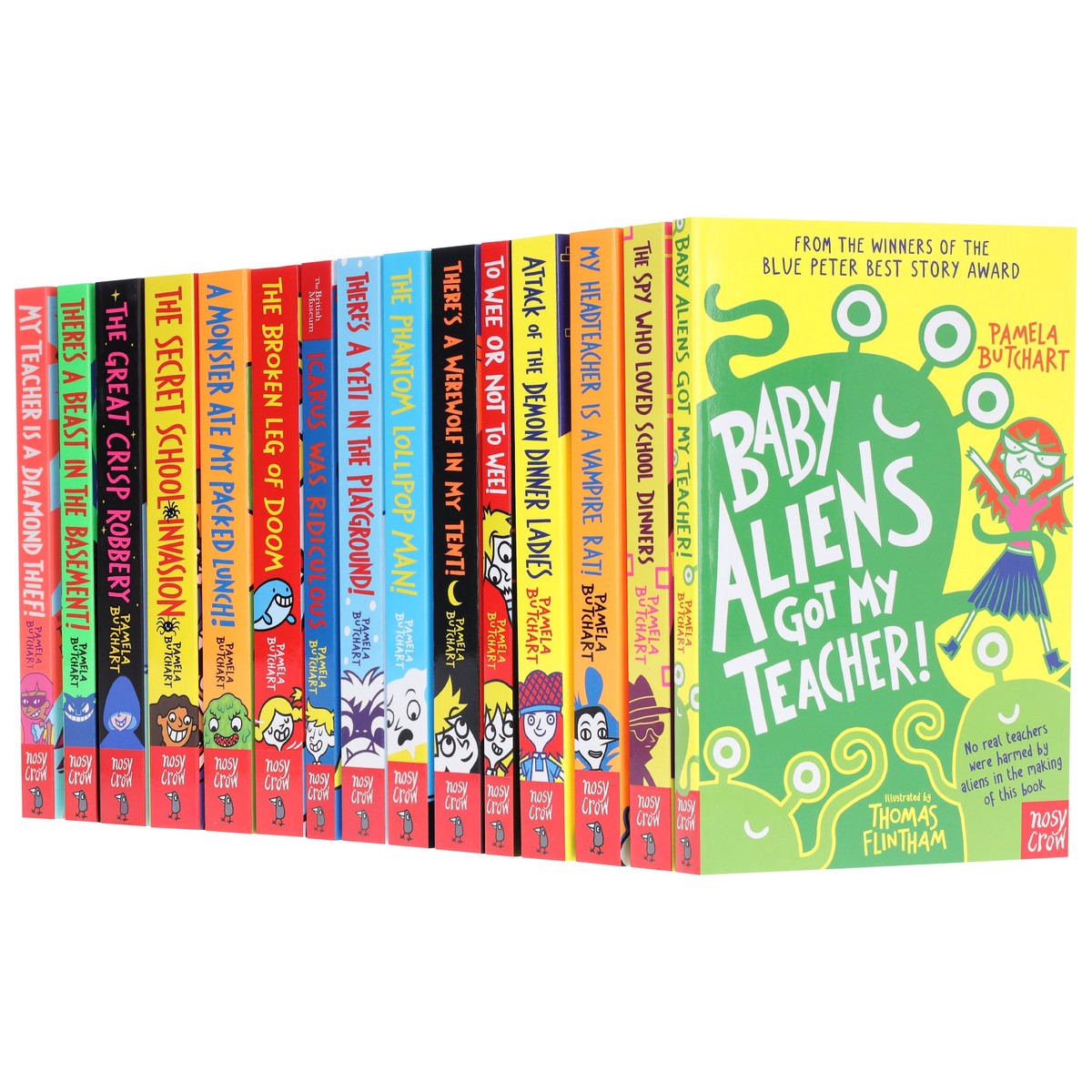 Baby Aliens Series By Pamela Butchart illustrated 15 Books Collection Set - Ages 7-9 - Paperback