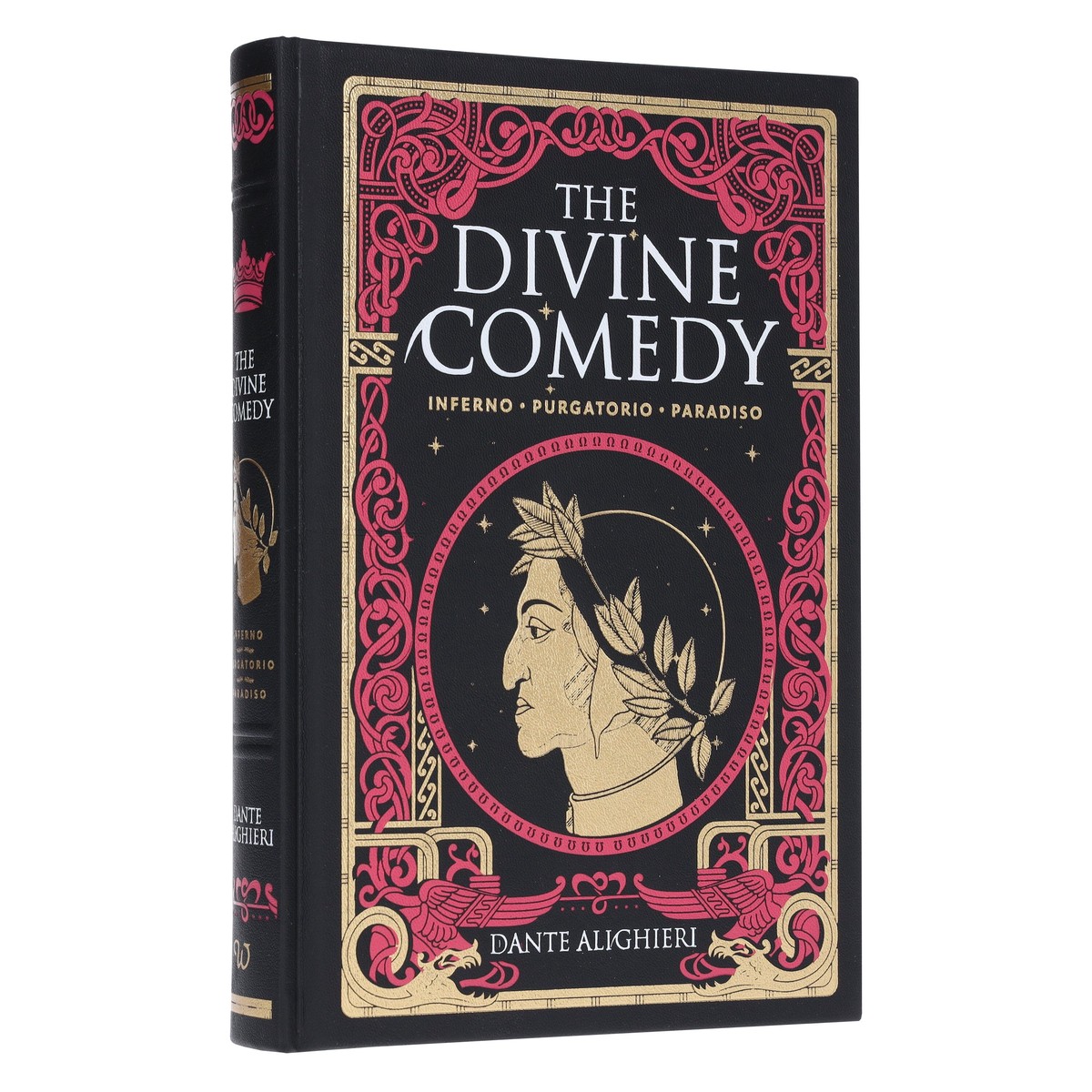 The Divine Comedy - Inferno, Purgatorio, Paradiso by Dante Alighieri - Fiction - Hardcover (Leather-Bound)