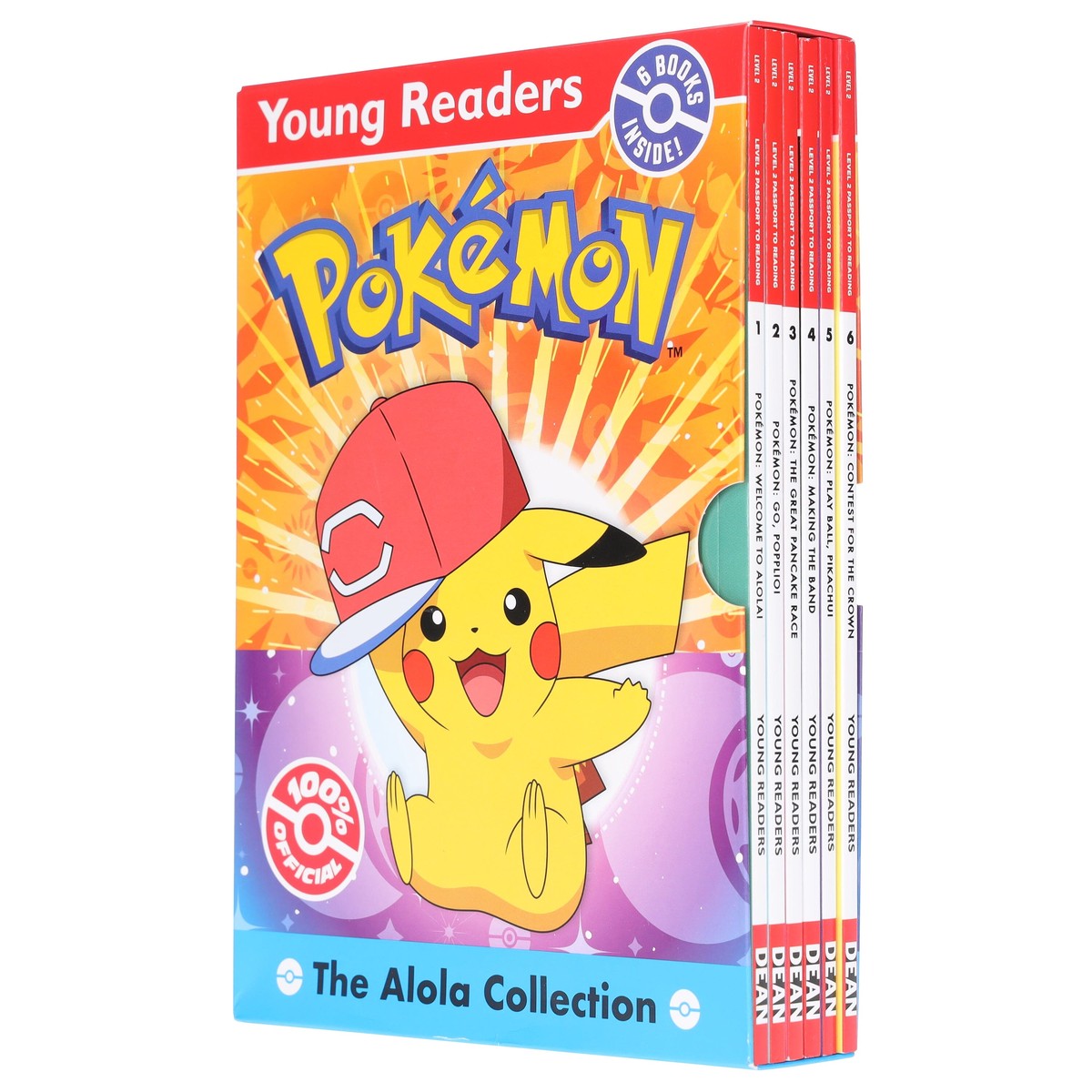 Pokmon: The Alola Collection Young Readers (Level 2) 6 Picture Books Box Set - Ages 4-8 - Paperback