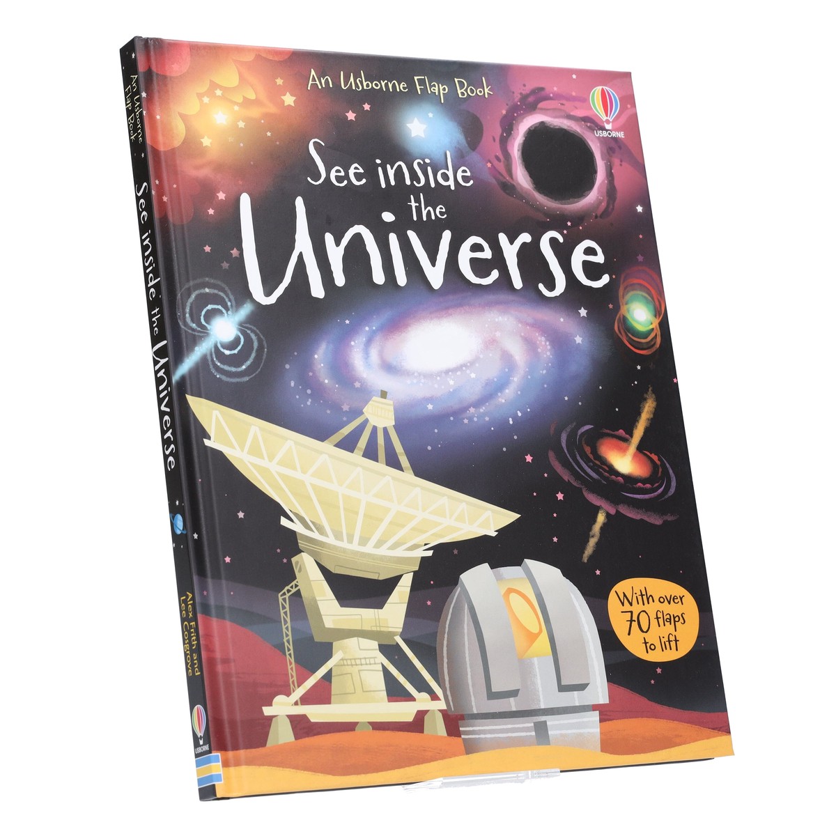 An Usborne Flap Book Series See Inside the Universe by Alex Frith - Ages 6+ - Hardback