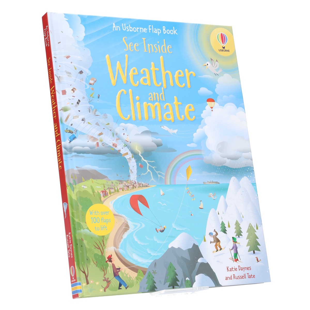 An Usborne Flap Book Series See Inside Weather & Climate by Katie Daynes - Ages 6+ - Board Book