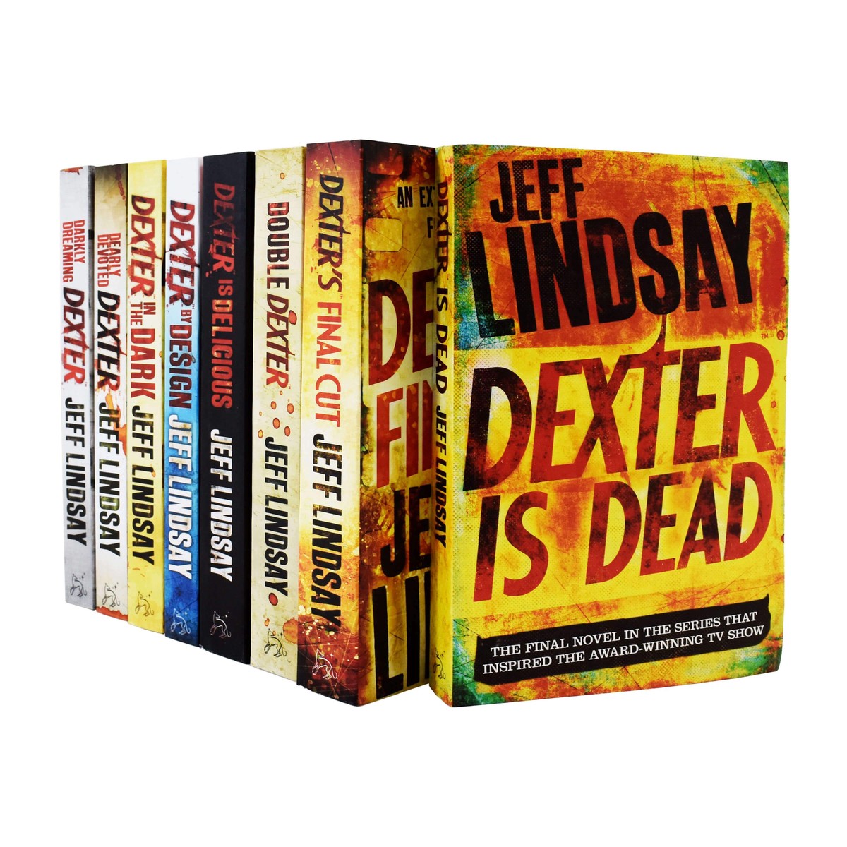 Damaged - Dexter Complete Collection 8 Books Set by Jeff Lindsay - Fiction - Paperback - T 55