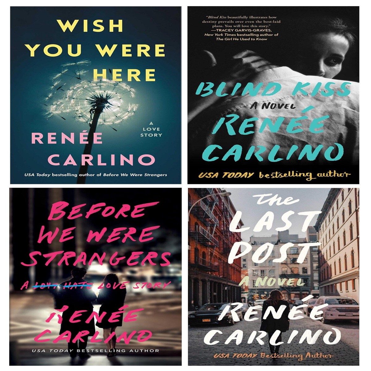 Renee Carlino 4 Books Collection Set - Fiction - Paperback
