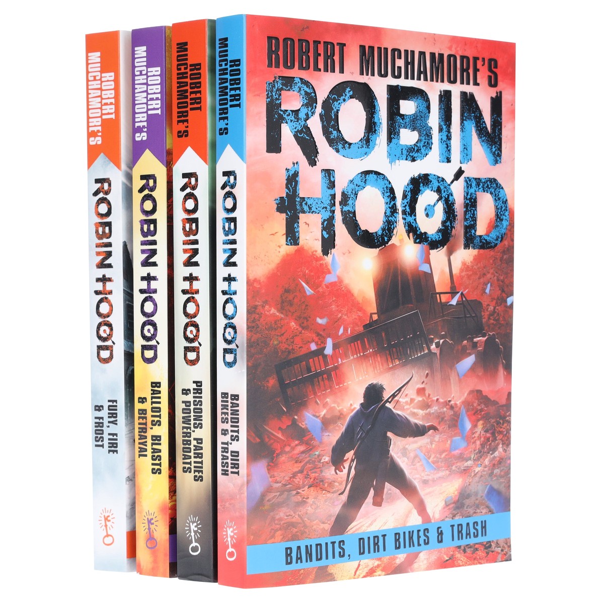 Robin Hood Series (Vol 6-9) by Robert Muchamore 4 Books Collection Set – Ages 12-17 – Paperback