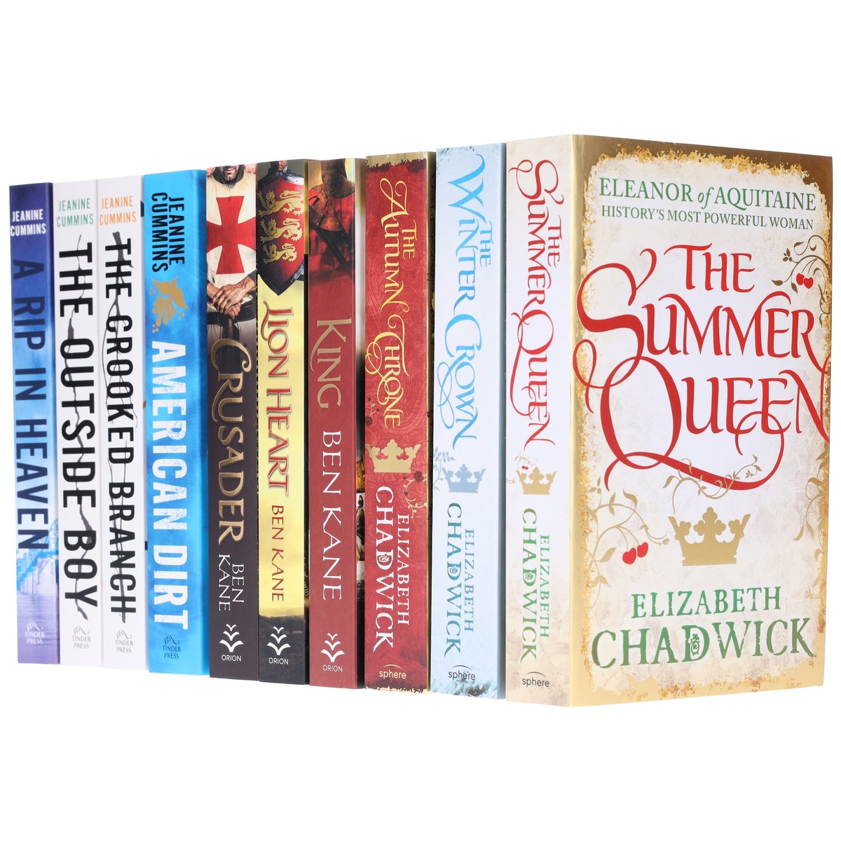 A Curated Collection of Historical Bundle 10 Books Set - Fiction Paperback