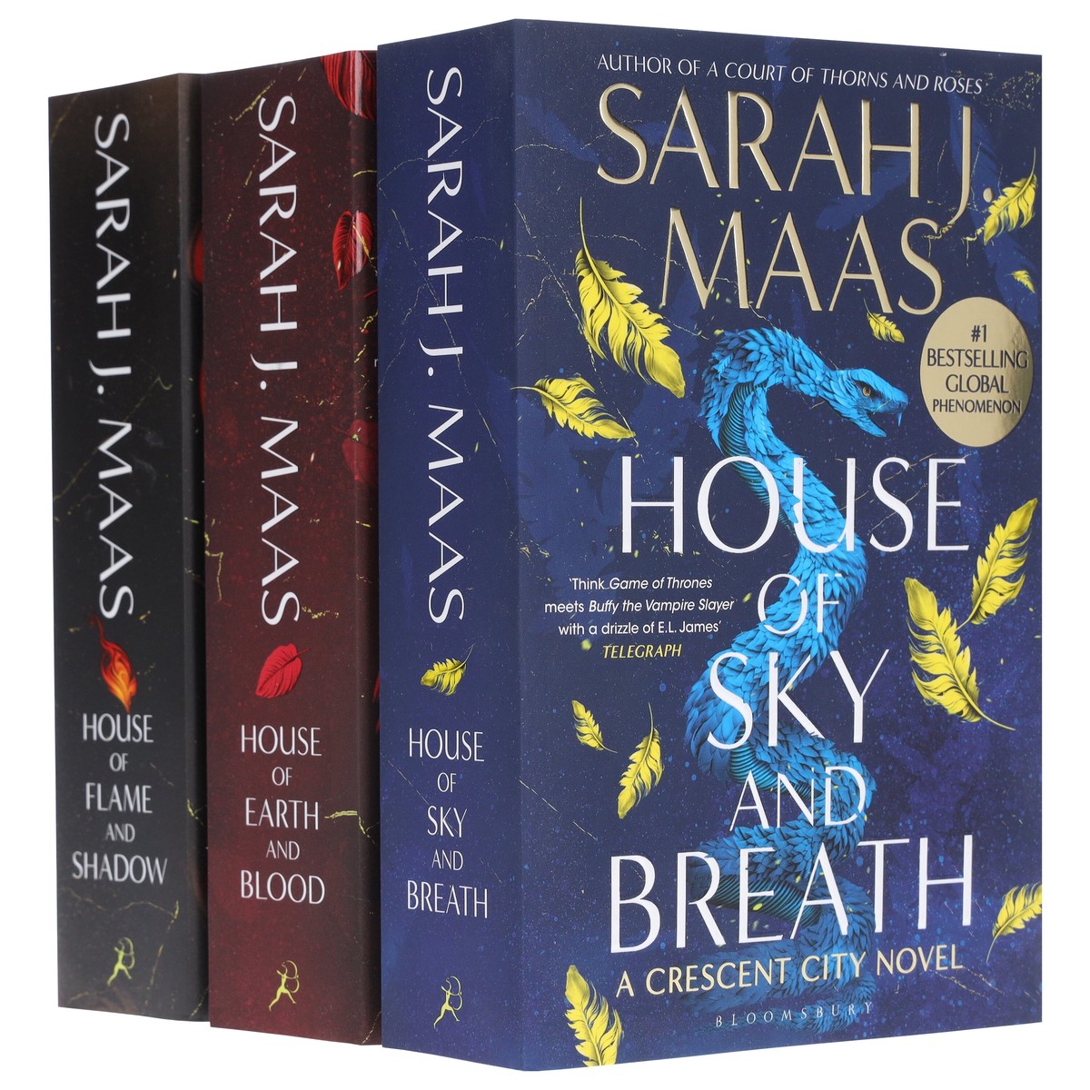 Crescent City Series by Sarah J. Maas 3 Books Collection Set - Fiction - Paperback