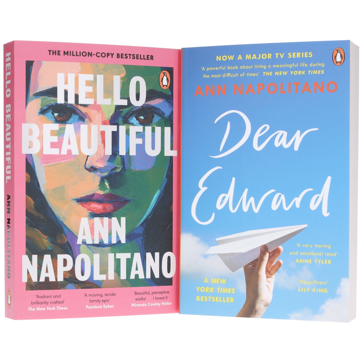 Dear Edward & Hello Beautiful by Ann Napolitano 2 Books Collection Set - Fiction - Paperback