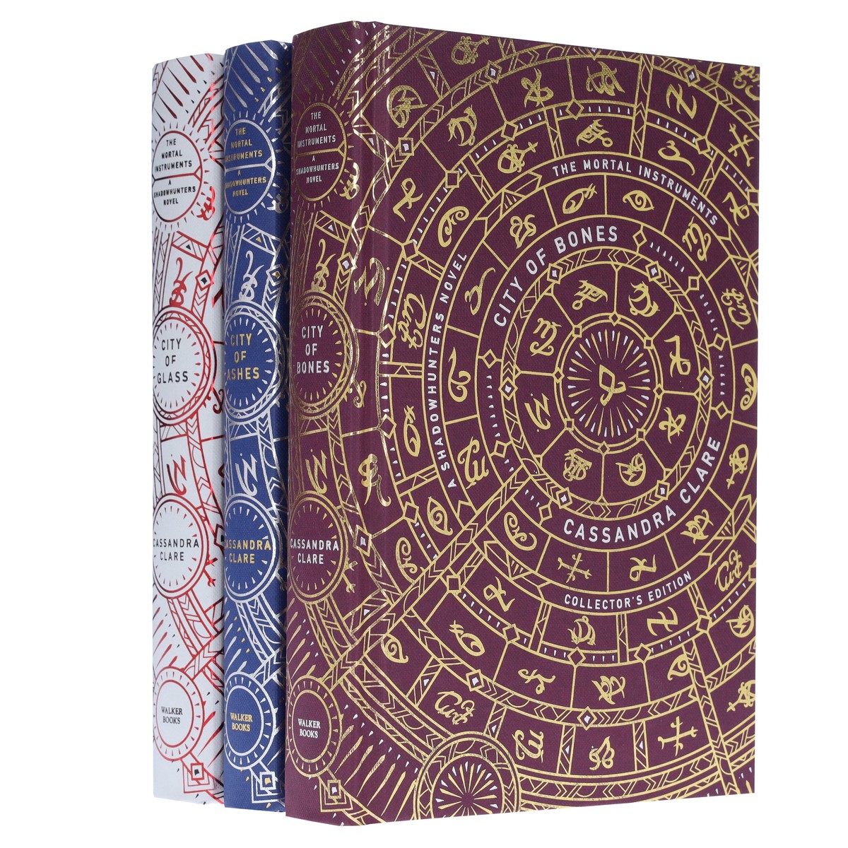The Mortal Instruments by Cassandra Clare (A Shadowhunters Novel) 3 Book Collector's Edition Set - Ages 14+ - Hardback