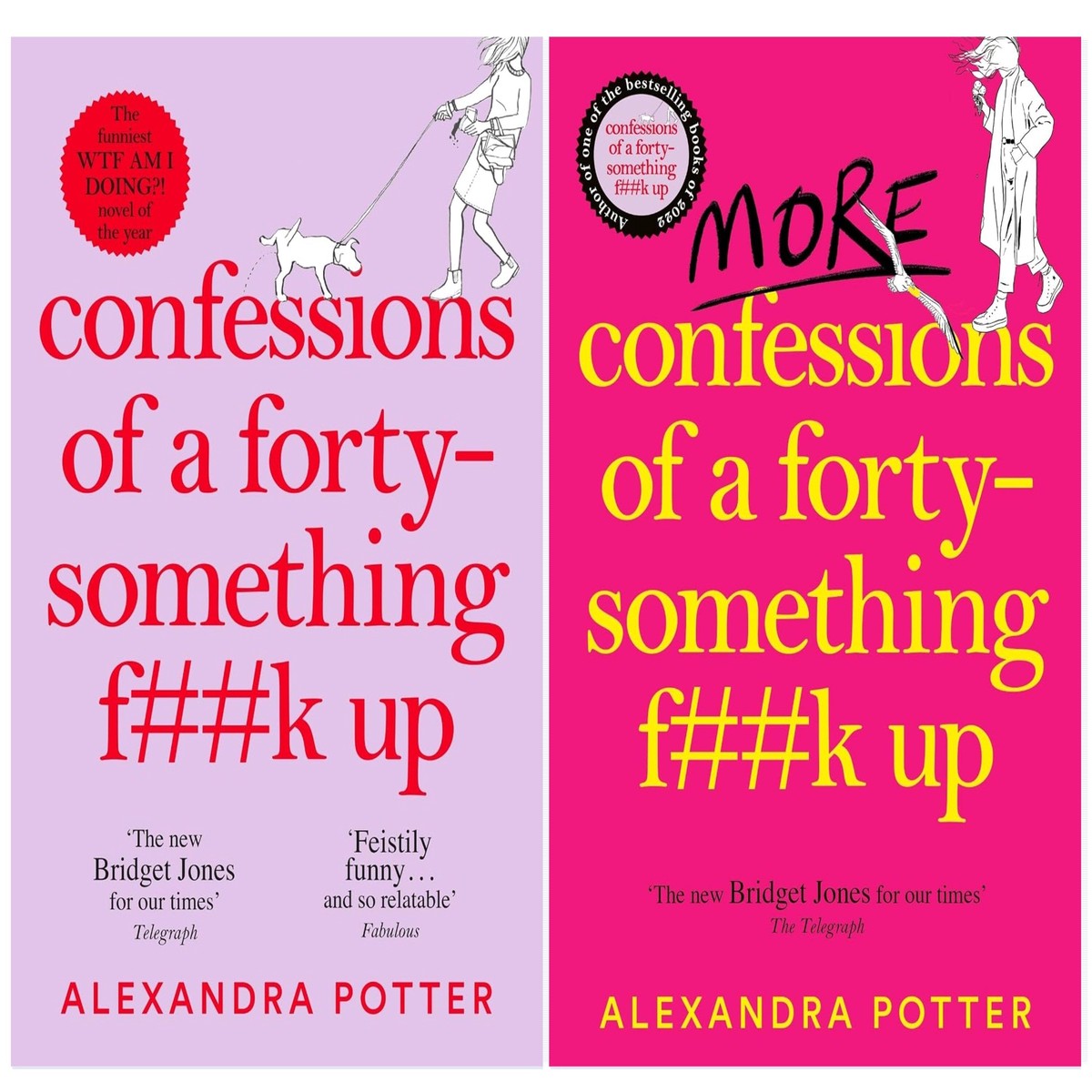 Confessions Series by Alexandra Potter 2 Books Collection Set - Fiction - Paperback