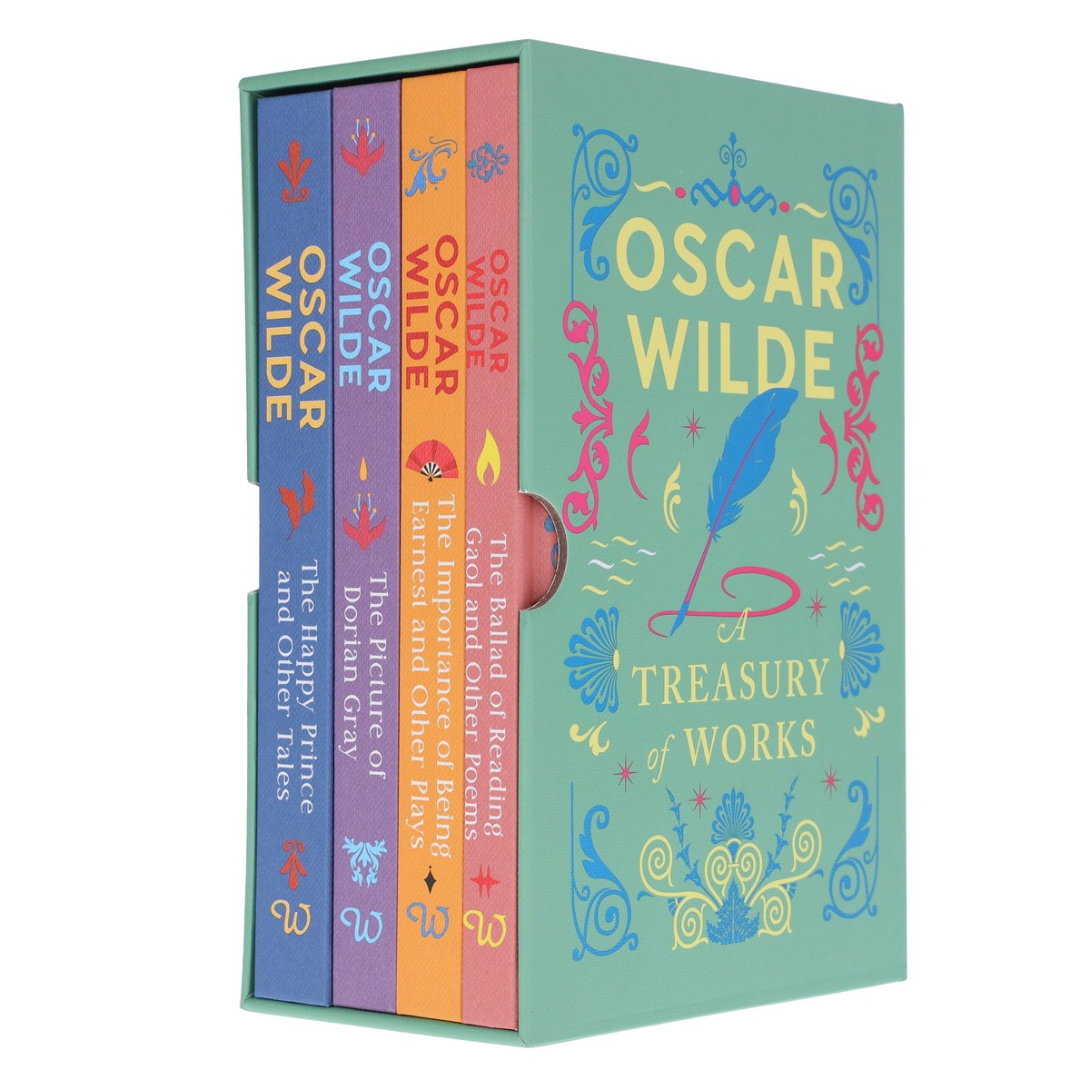 A Treasury of Works by Oscar Wilde 4 Books Collection Box Set - Ages 14+ - Hardback