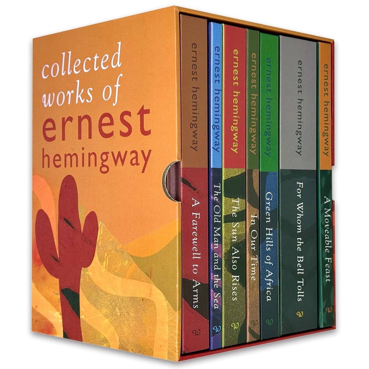 Collected Works of Ernest Hemingway 7 Books Collection Box Set - Fiction - Hardback