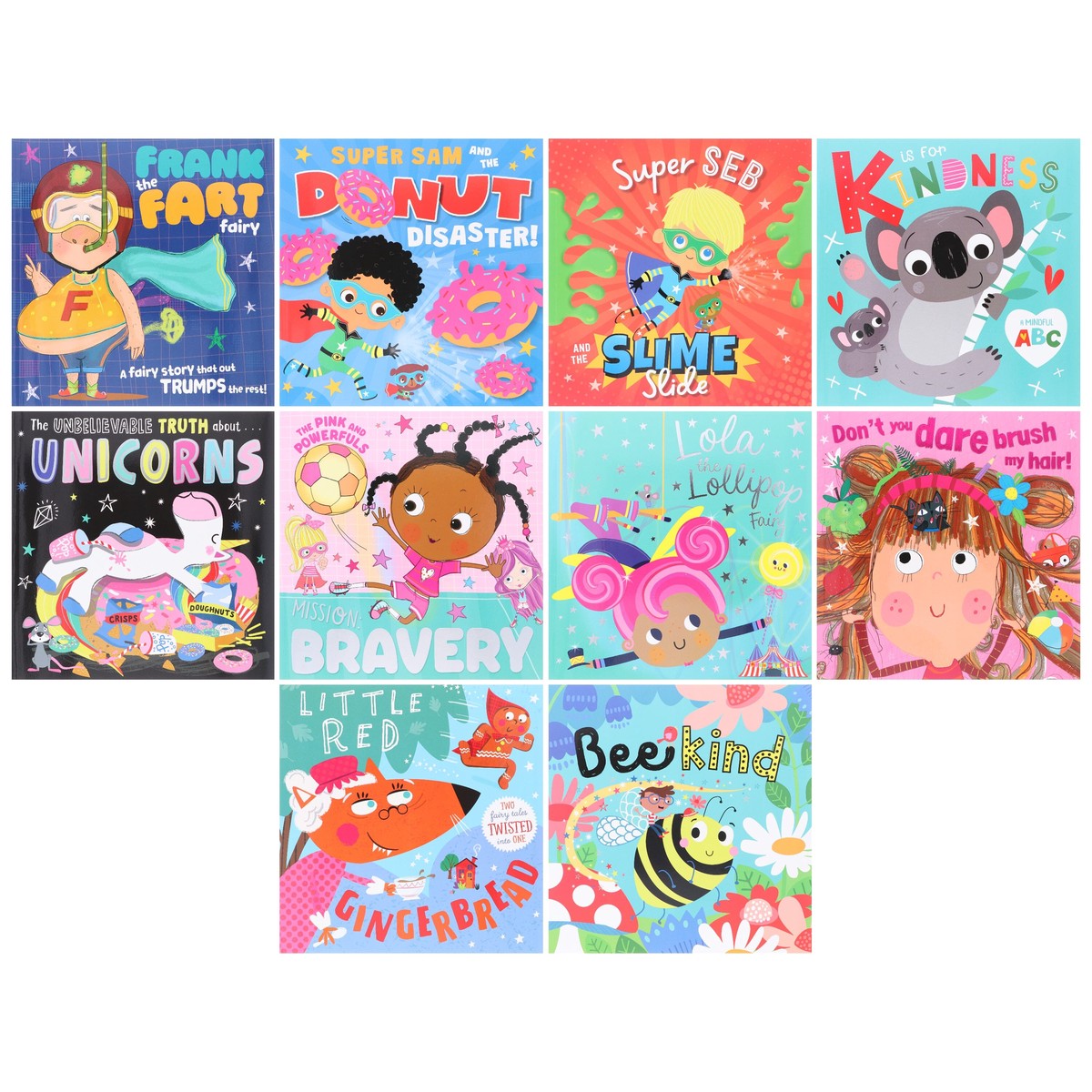 Children's Picture Books (Summer Fun Bundle) Collection 10 Books Set - Ages 3+ - Paperback