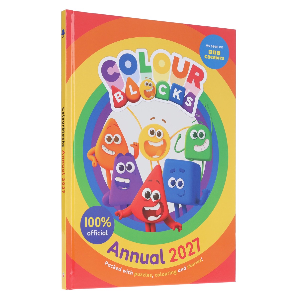 Colourblocks Annual 2027: Packed with Puzzles, Colouring and Stories! - Ages 3-5 - Hardback