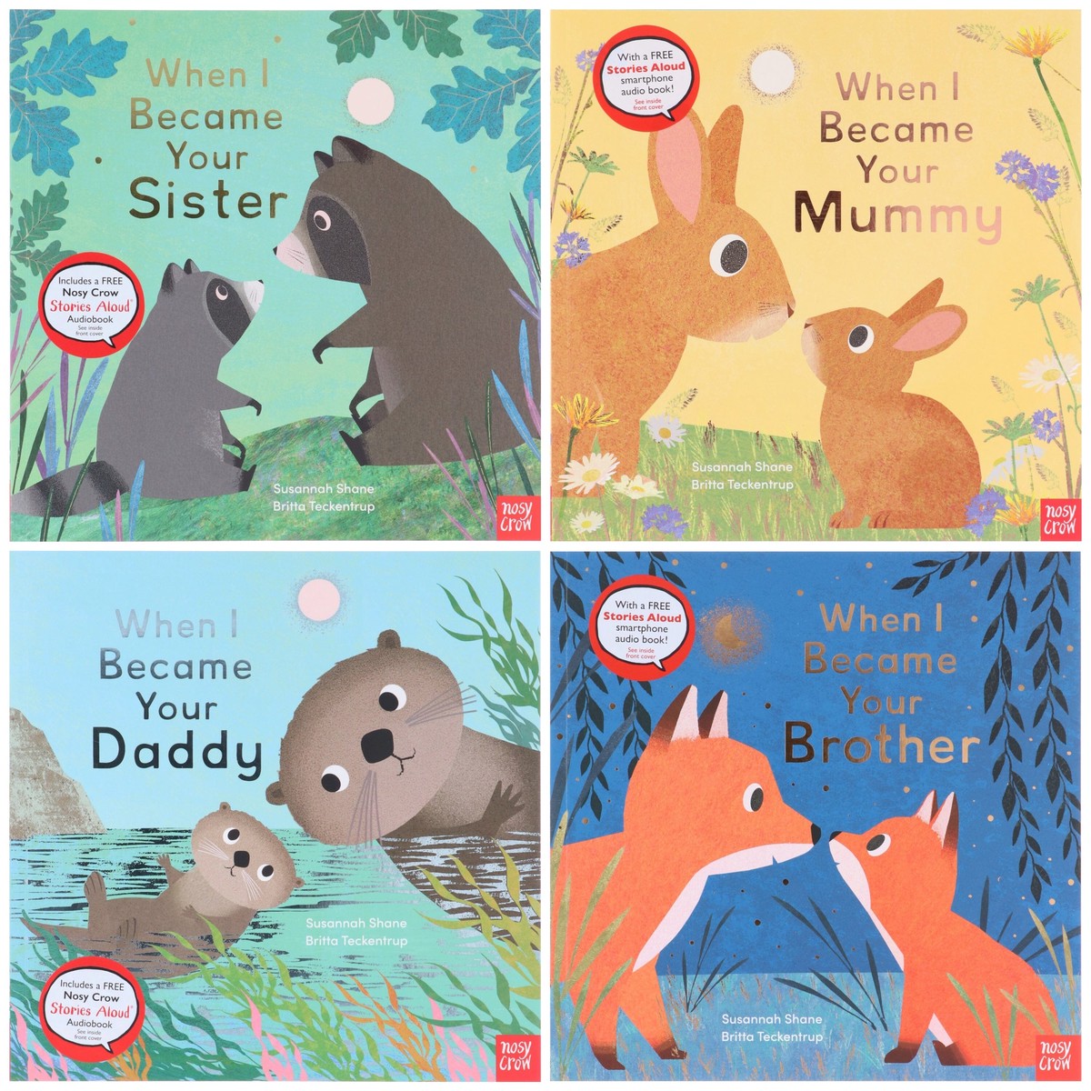 When I Became Series By Susannah Shane Illustrated 4 Picture Books Collection Set - Ages 2-5 - Paperback