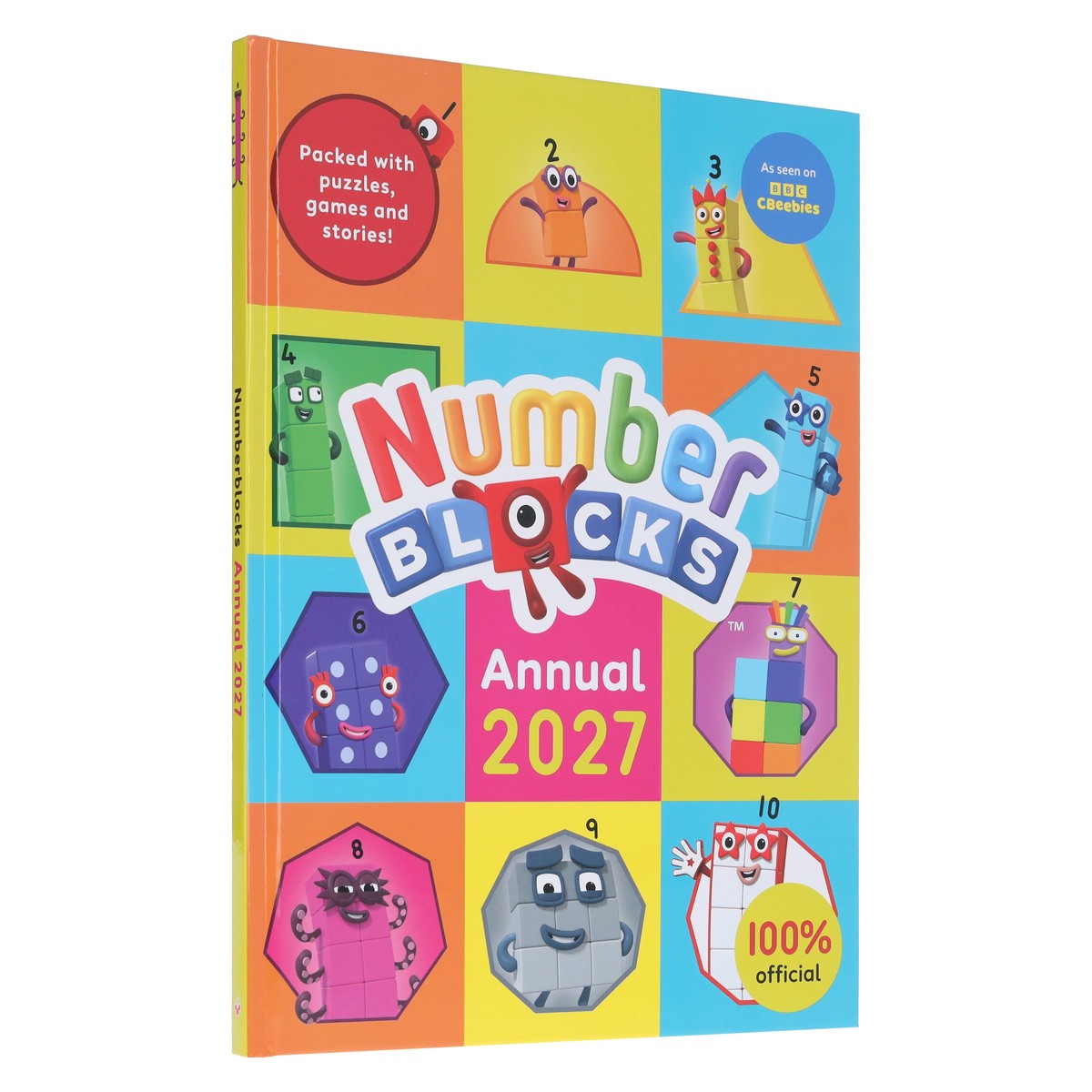 Numberblocks Annual 2027: Packed with Puzzles, Games and Stories! - Ages 3-5 - Hardback