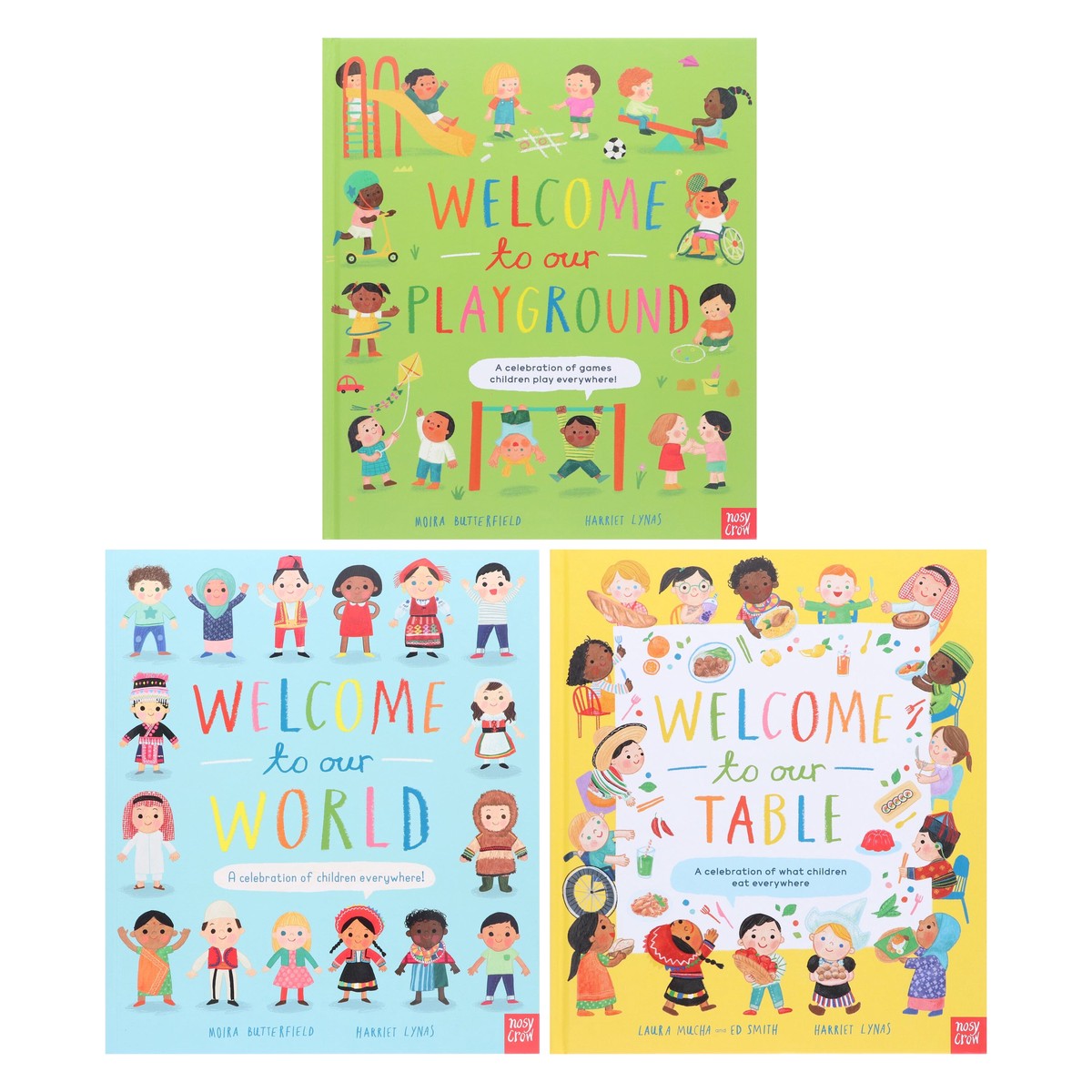 Damaged - Welcome to Our...Series By Moira Butterfield, Laura Mucha & Ed Smith illustrated 3 Books - Ages 4-7 - Hardback - V 32