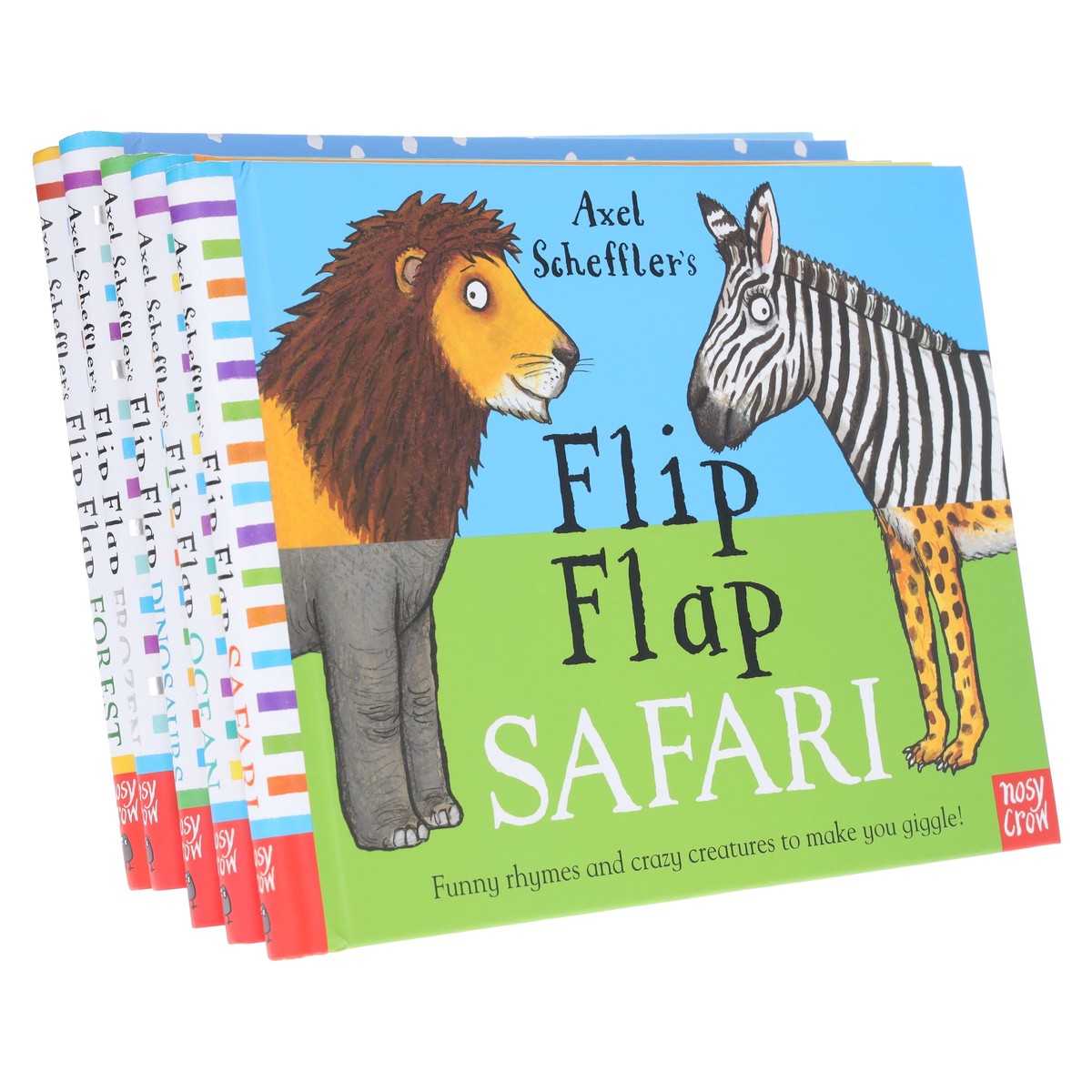 Axel Scheffler's Flip Flap Series (Set 2) 5 Books Collection Set - Ages 2+ - Hardback