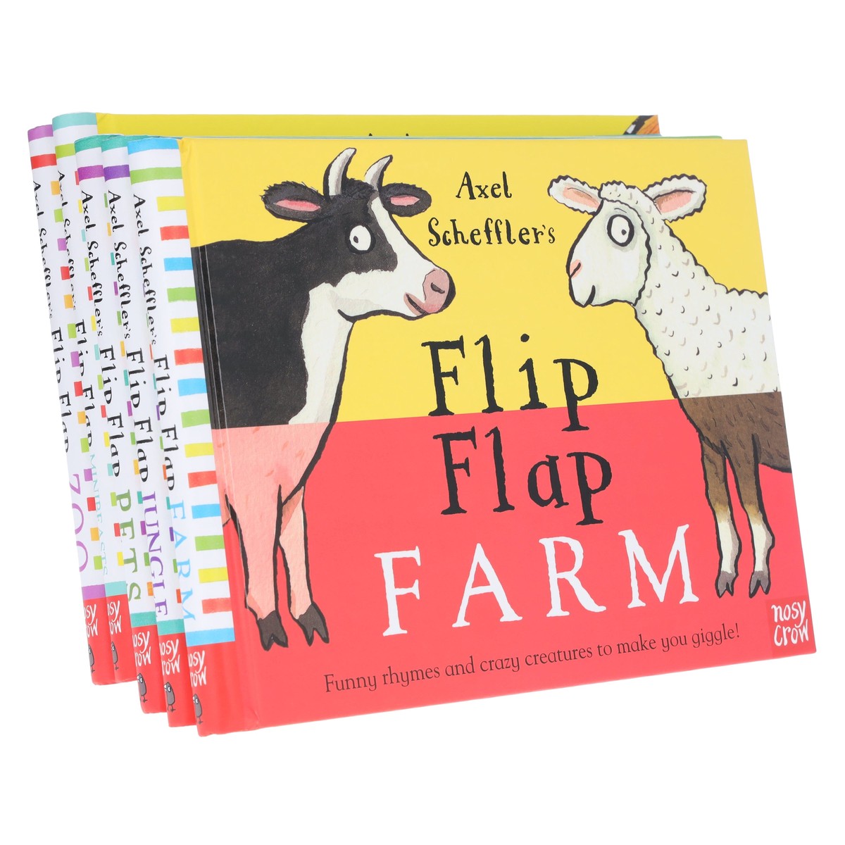 Axel Scheffler's Flip Flap Series (Set 1) 5 Books Collection Set - Ages 2+ - Hardback