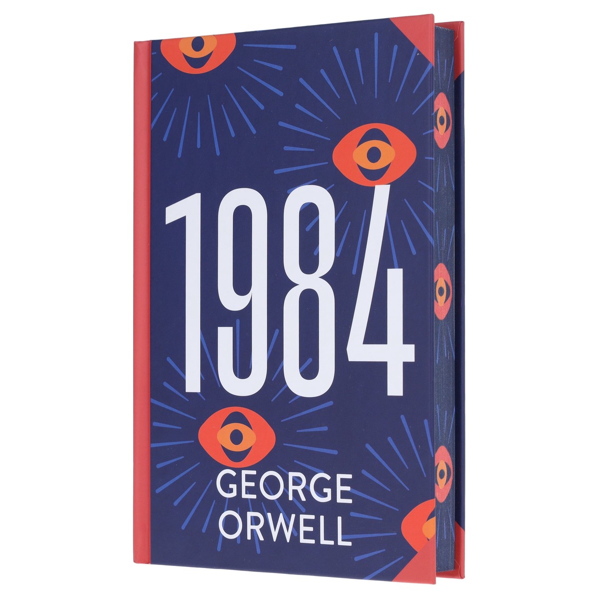 1984: by George Orwell – Fiction – Sprayed Edges Hardback
