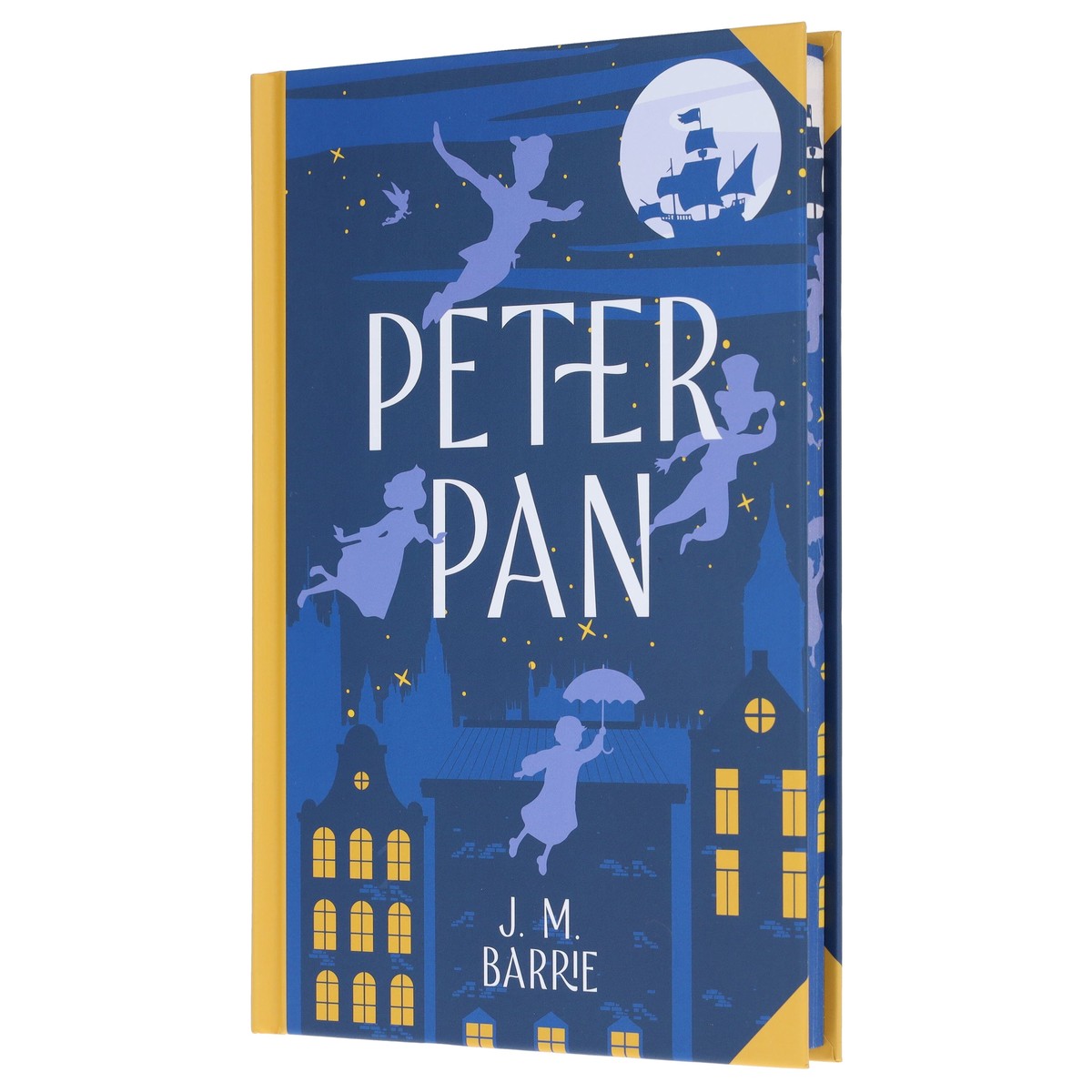 Peter Pan by J. M. Barrie - Fiction - Sprayed Edges Hardback