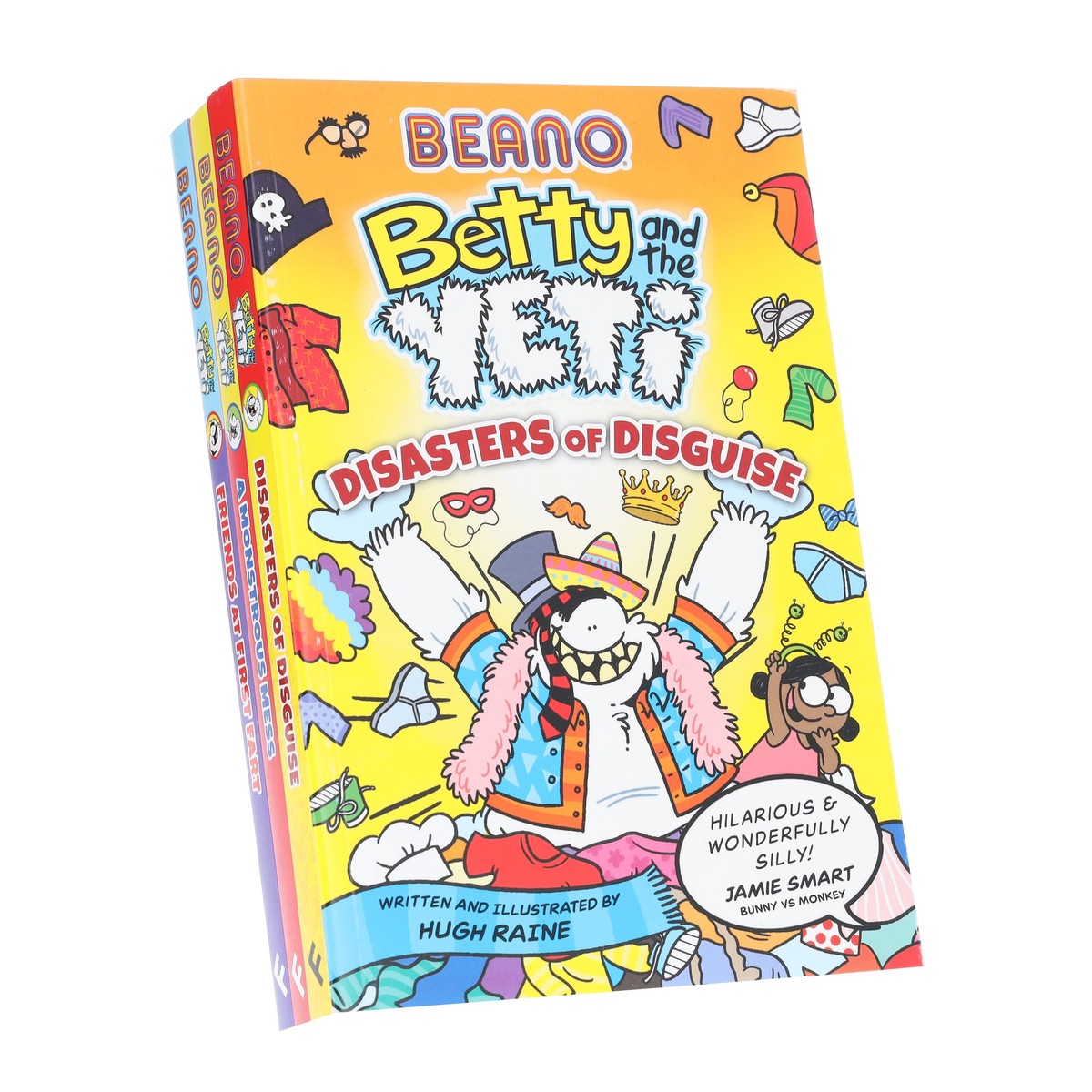 BEANO Betty And The Yeti Series by Hugh Raine & Beano 3 Books Collection Set - Ages 6+ - Paperback
