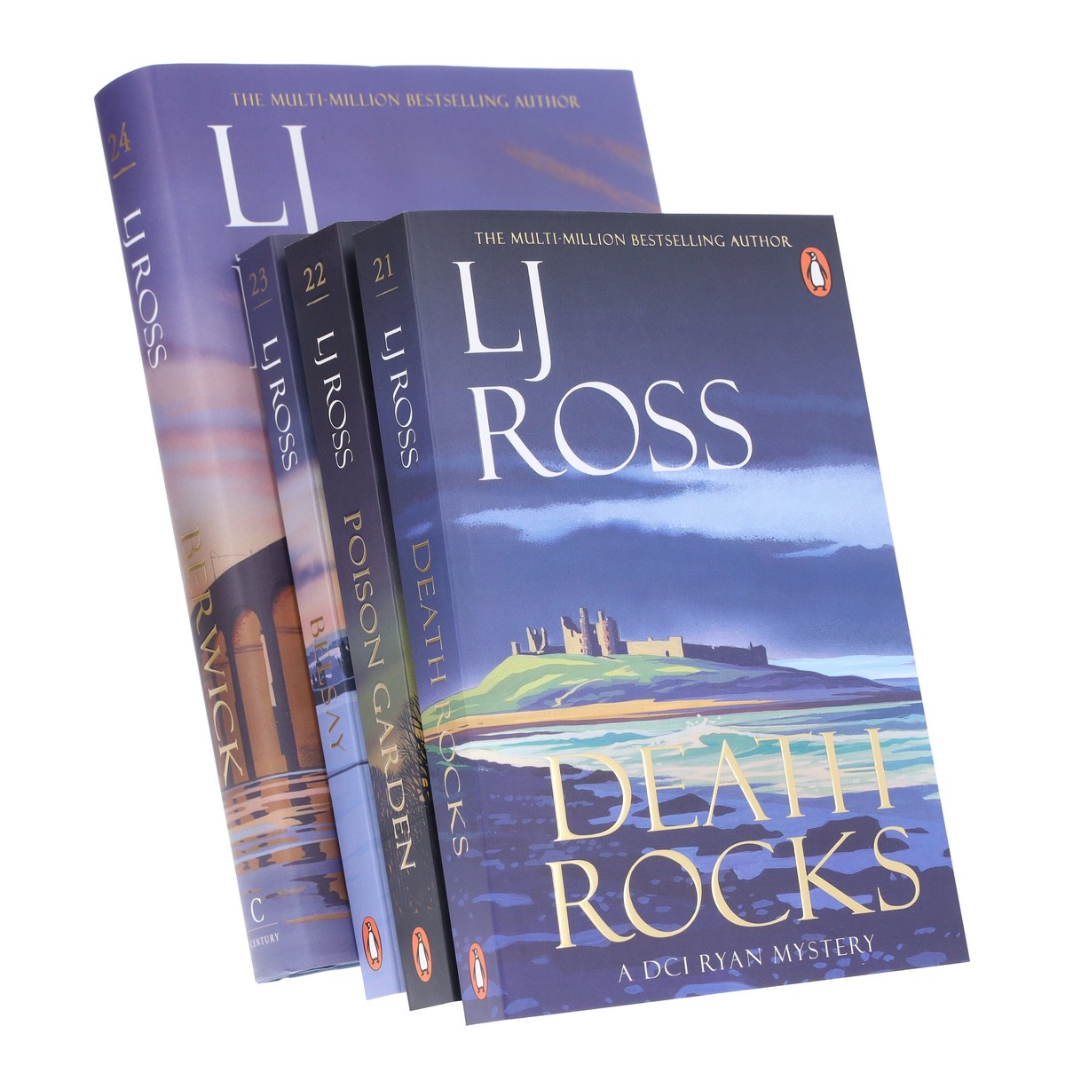 The DCI Ryan Mysteries (Vol. 21-24) By LJ Ross 4 Books Collection Set - Fiction - Paperback/Hardback
